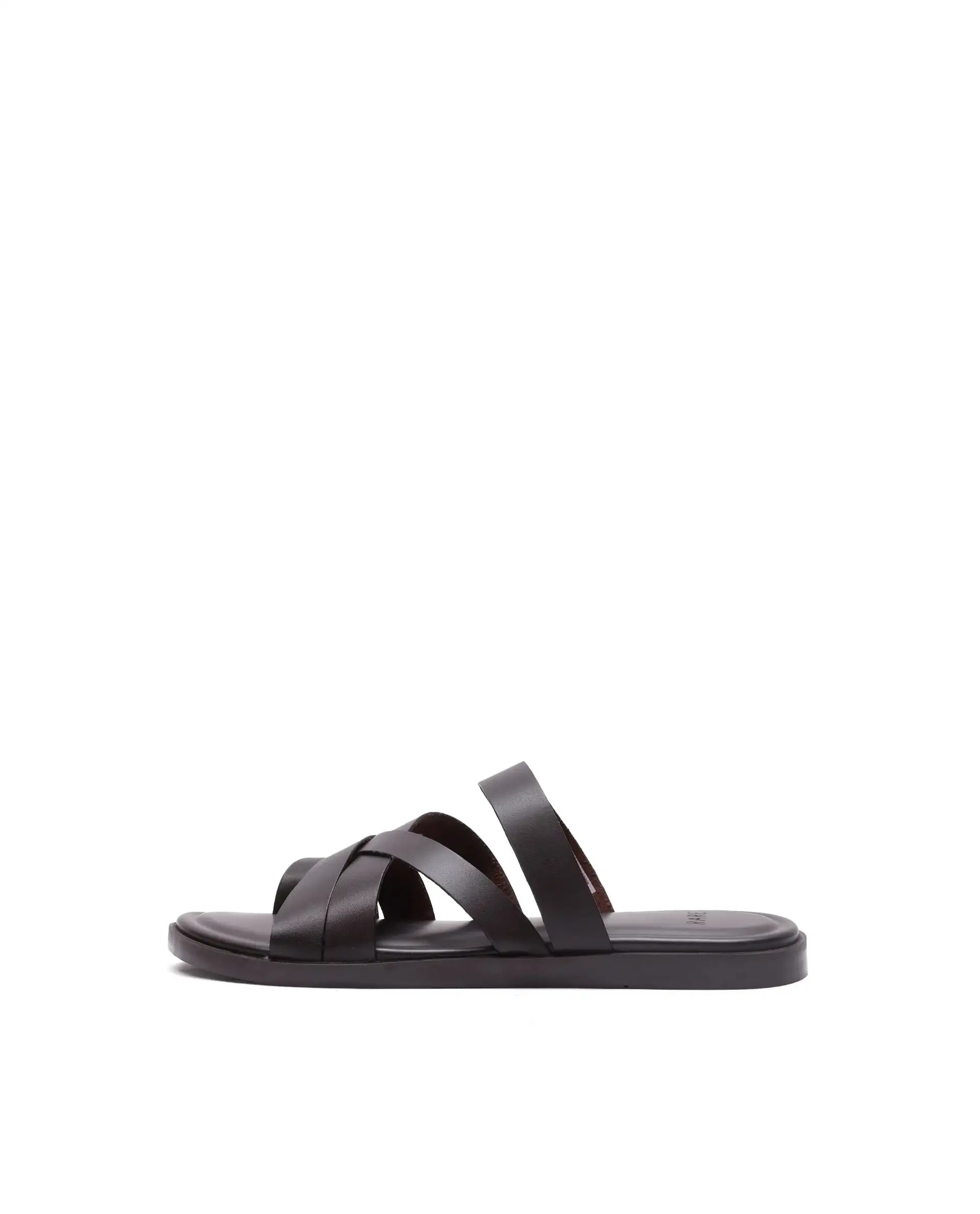 Rare Rabbit Men Soho Dark Coffee Slip-On Closure Sandal - Image 10