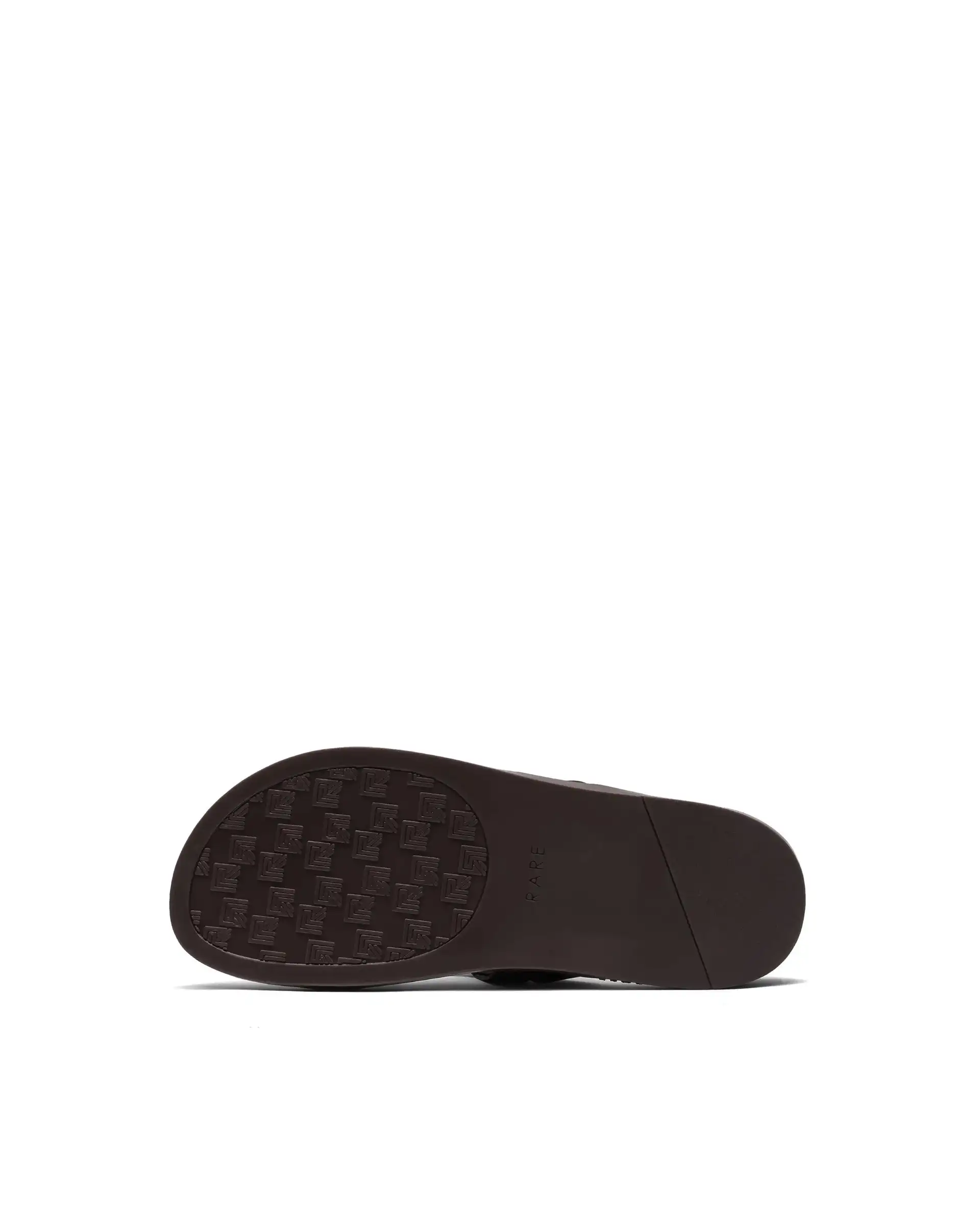 Rare Rabbit Men Soho Dark Coffee Slip-On Closure Sandal - Image 7