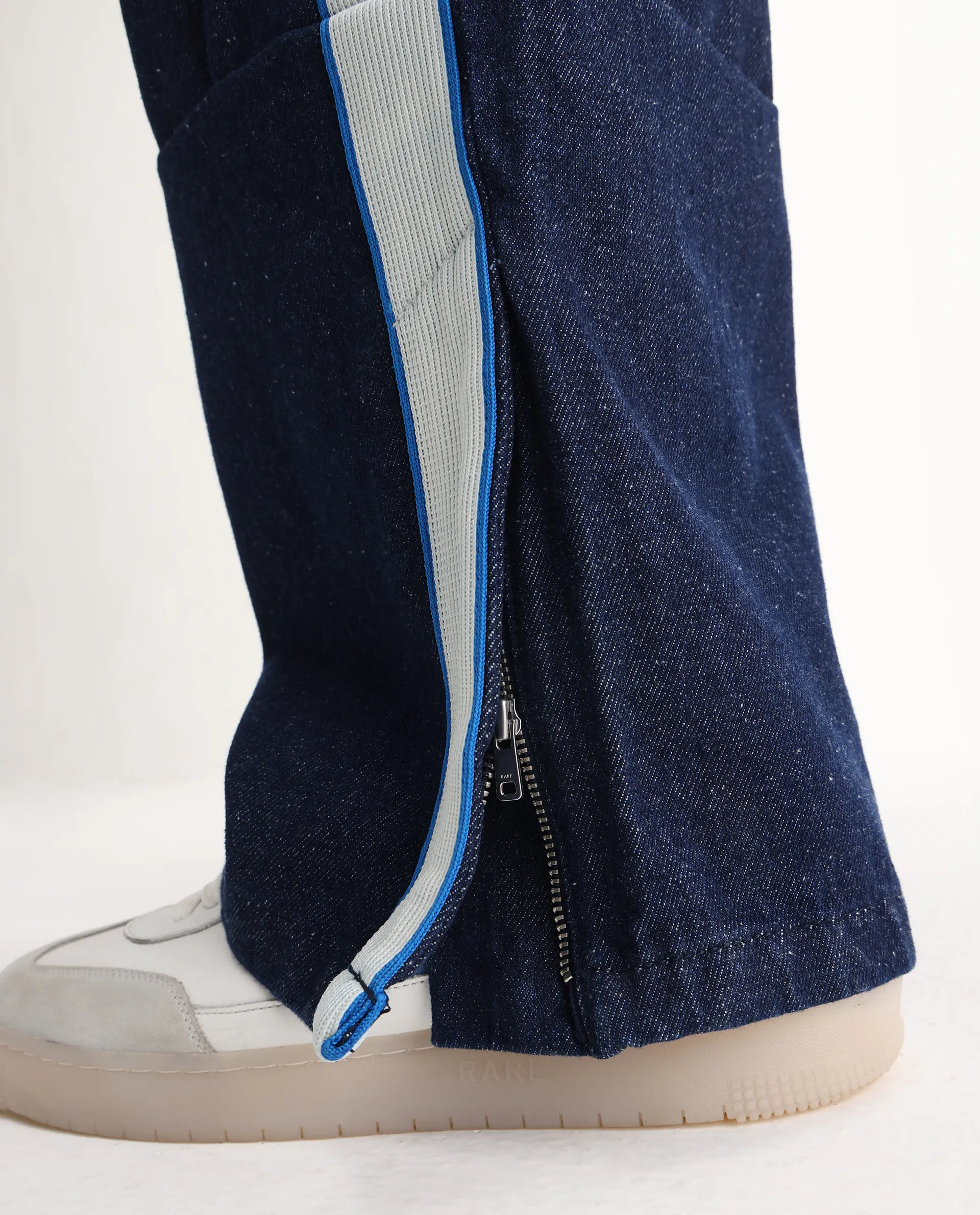 Rare Rabbit Men's Cotton Plain Baggy Fit Jeans - Image 7