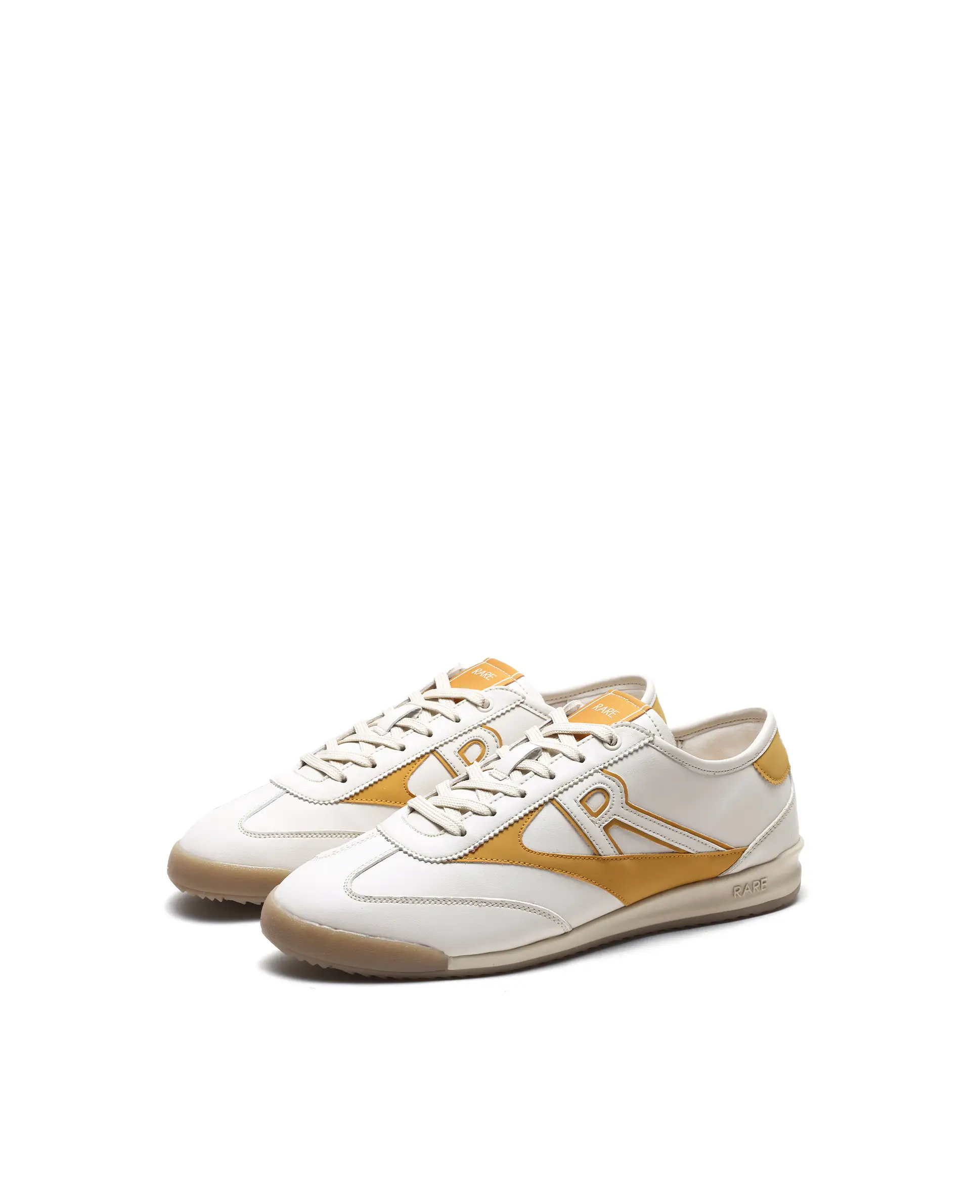 Rare Rabbit Men's Sozo Beige Micro Fiber Leather Sneaker - Image 3