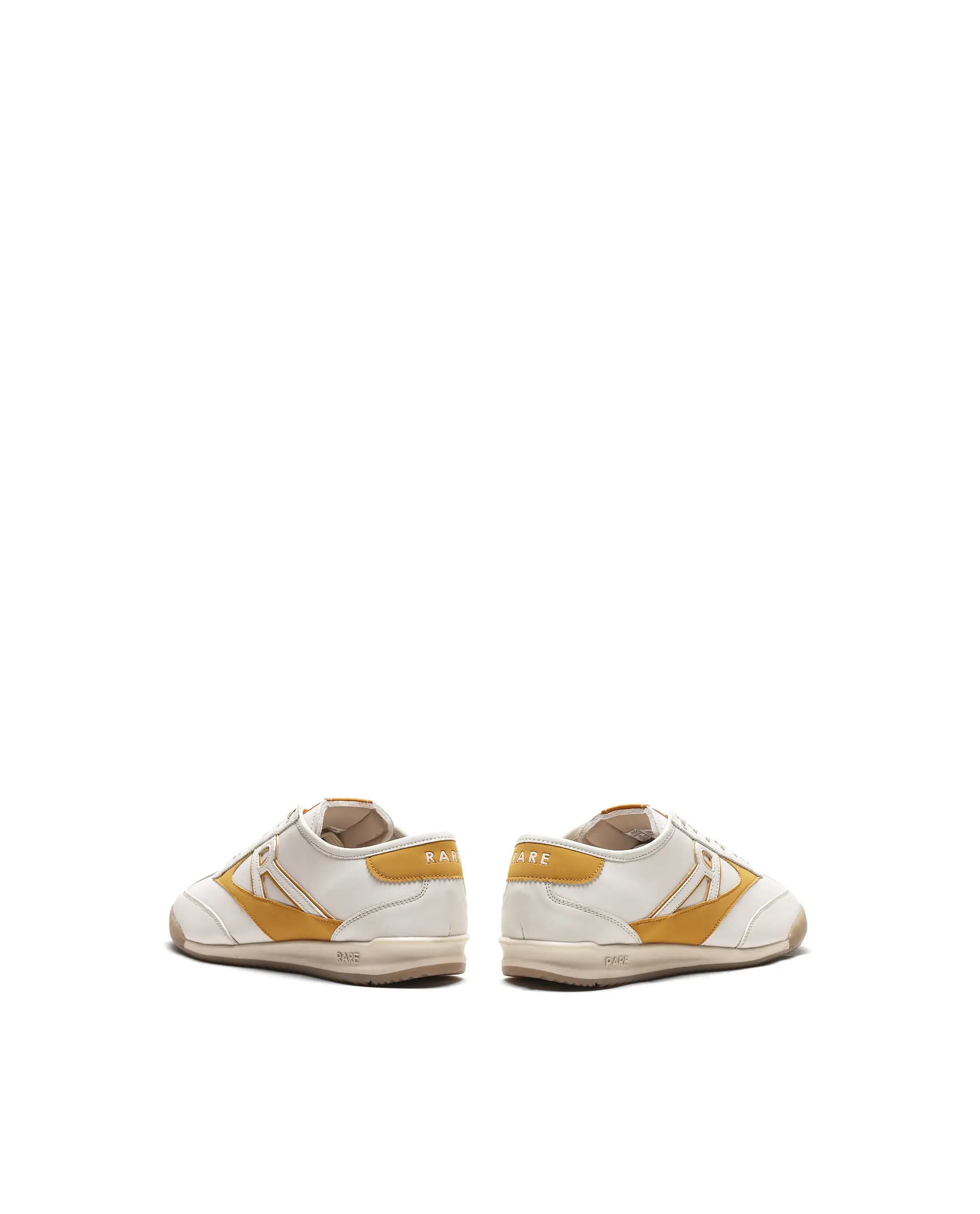 Rare Rabbit Men's Sozo Beige Micro Fiber Leather Sneaker - Image 4