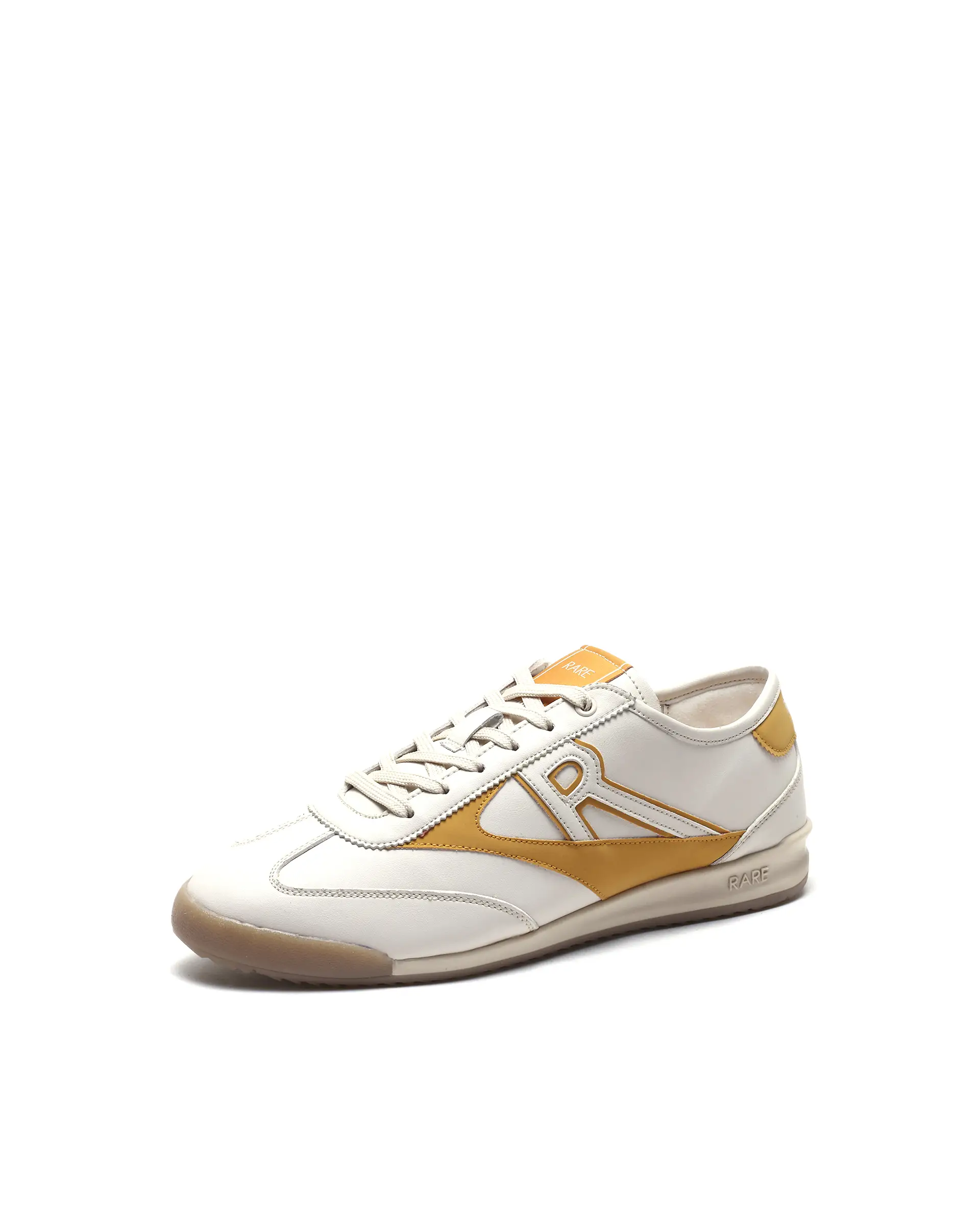 Rare Rabbit Men's Sozo Beige Micro Fiber Leather Sneaker - Image 5