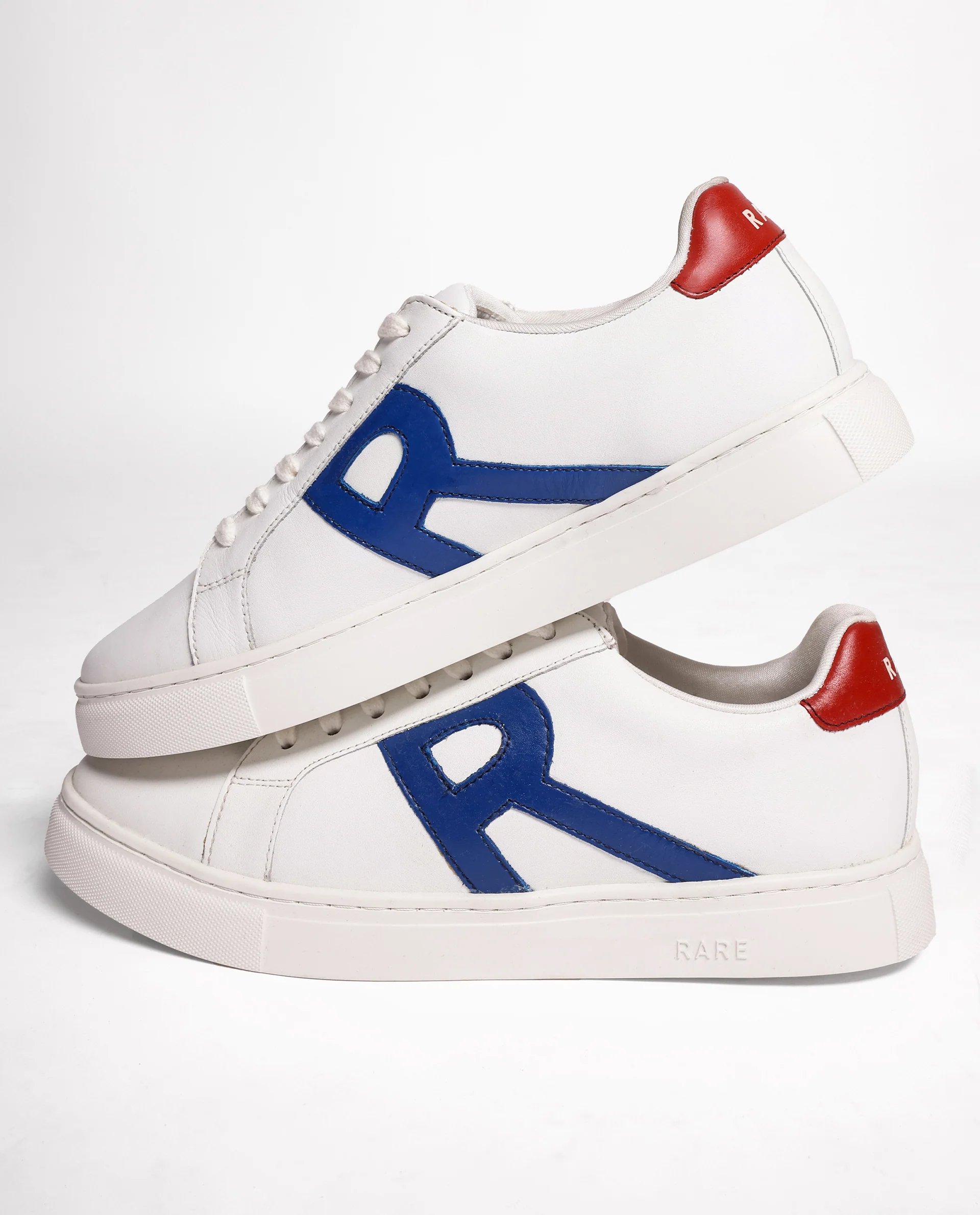 Rare Rabbit Mens Starlight White/Multi Multicolored Low-Top Lace-Up Sneaker Shoes - Image 2