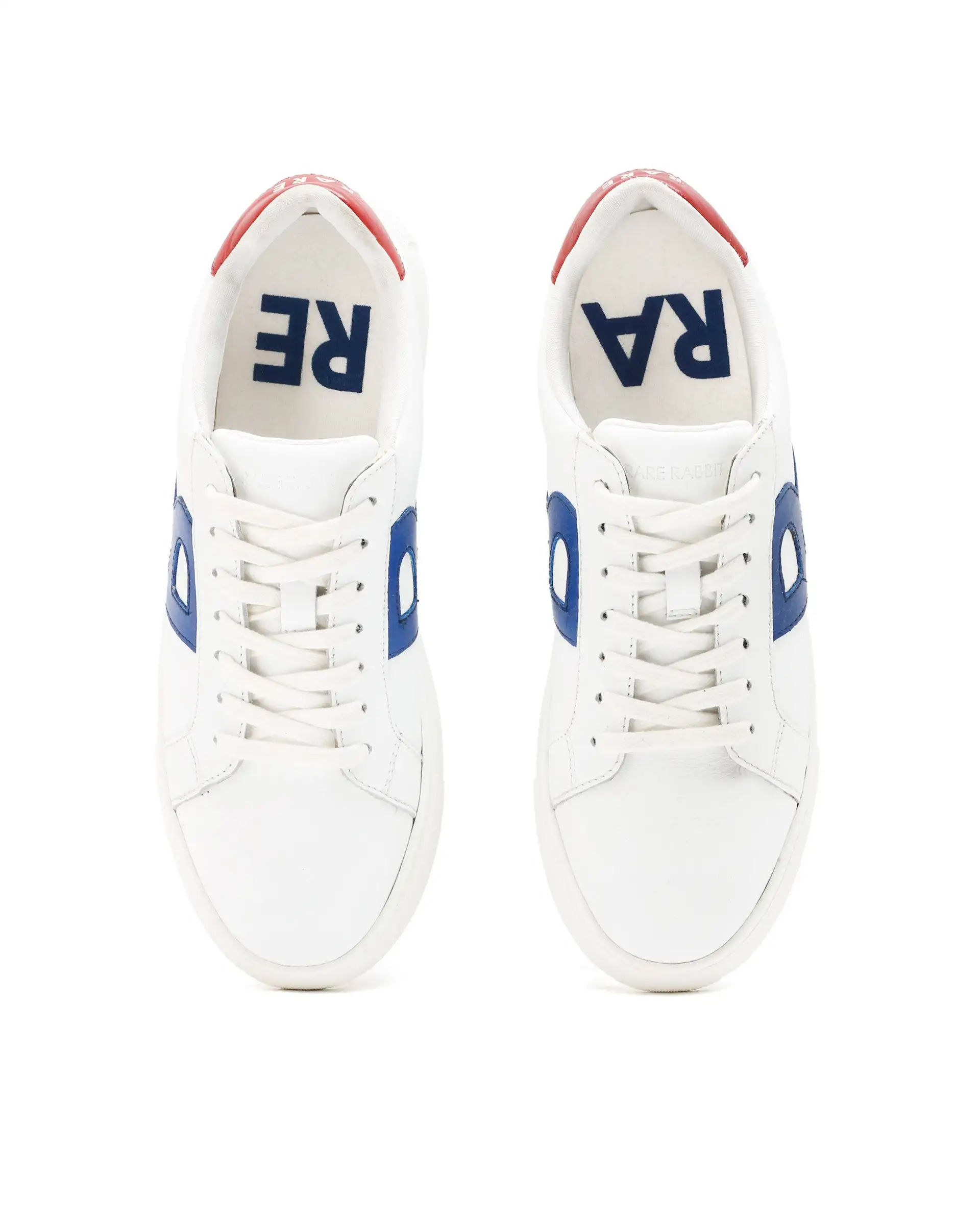 Rare Rabbit Mens Starlight White/Multi Multicolored Low-Top Lace-Up Sneaker Shoes - Image 4