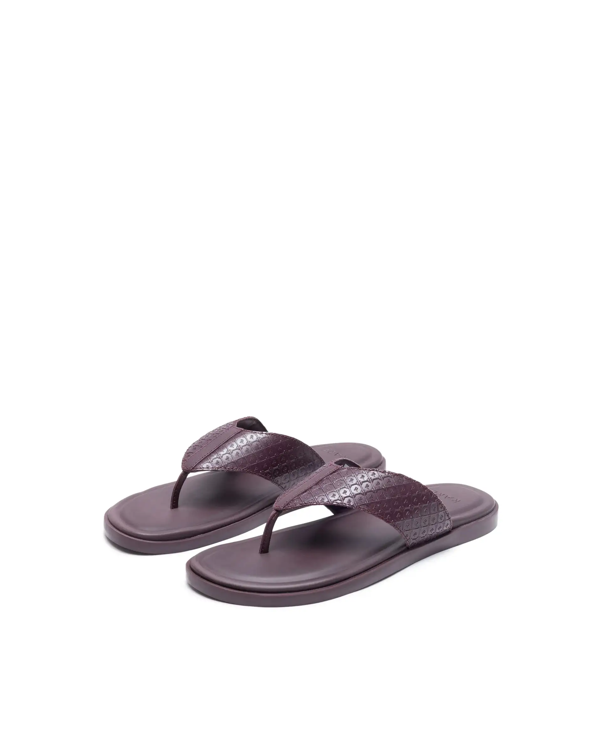 Rare Rabbit Men's Starry Bordo Slip-On Closure Sandal - Image 3