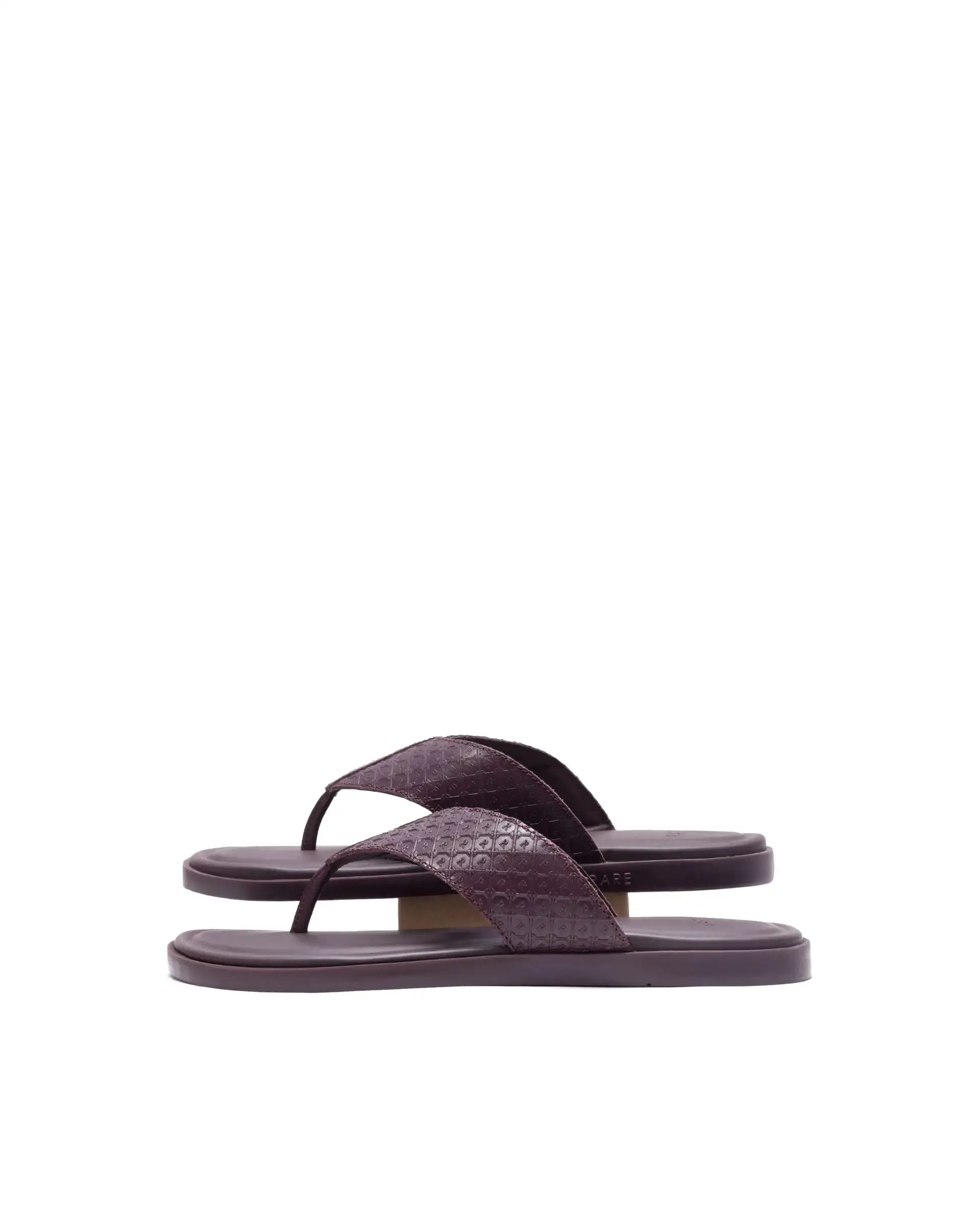 Rare Rabbit Men's Starry Bordo Slip-On Closure Sandal - Image 6