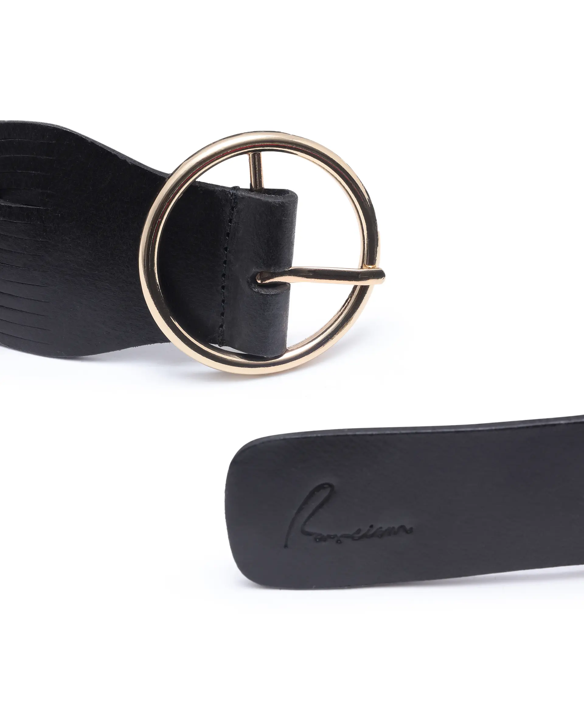 Rareism Women Sterling Black Belt - Image 7