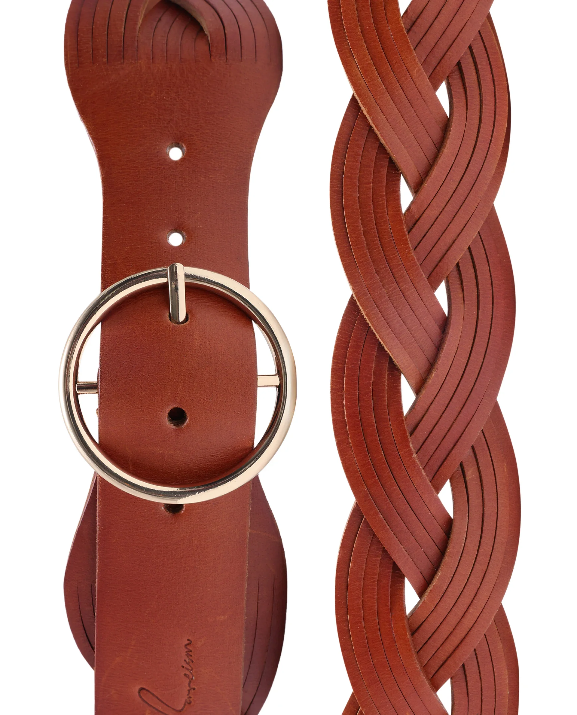 Rareism Women Sterling Tan Belt - Image 11