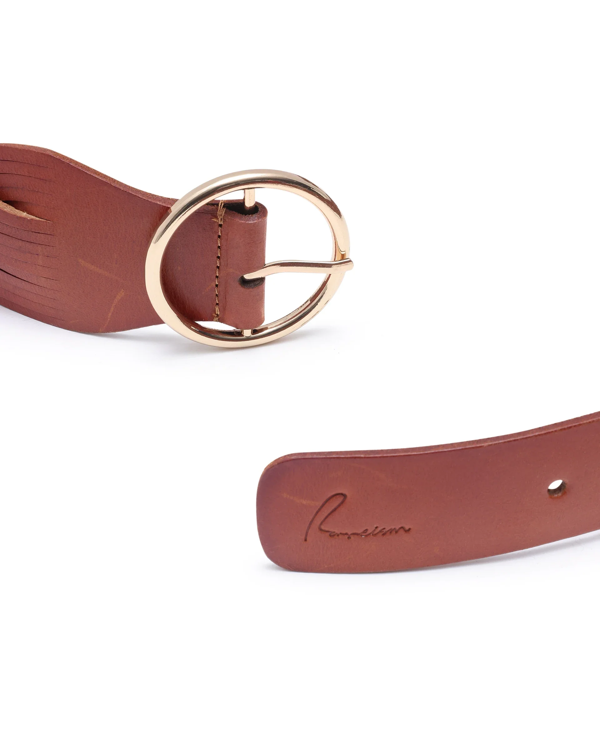 Rareism Women Sterling Tan Belt - Image 14