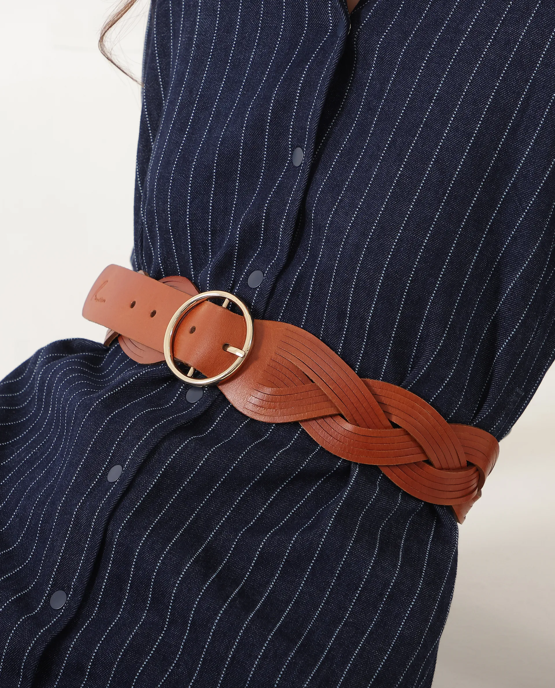 Rareism Women Sterling Tan Belt - Image 4