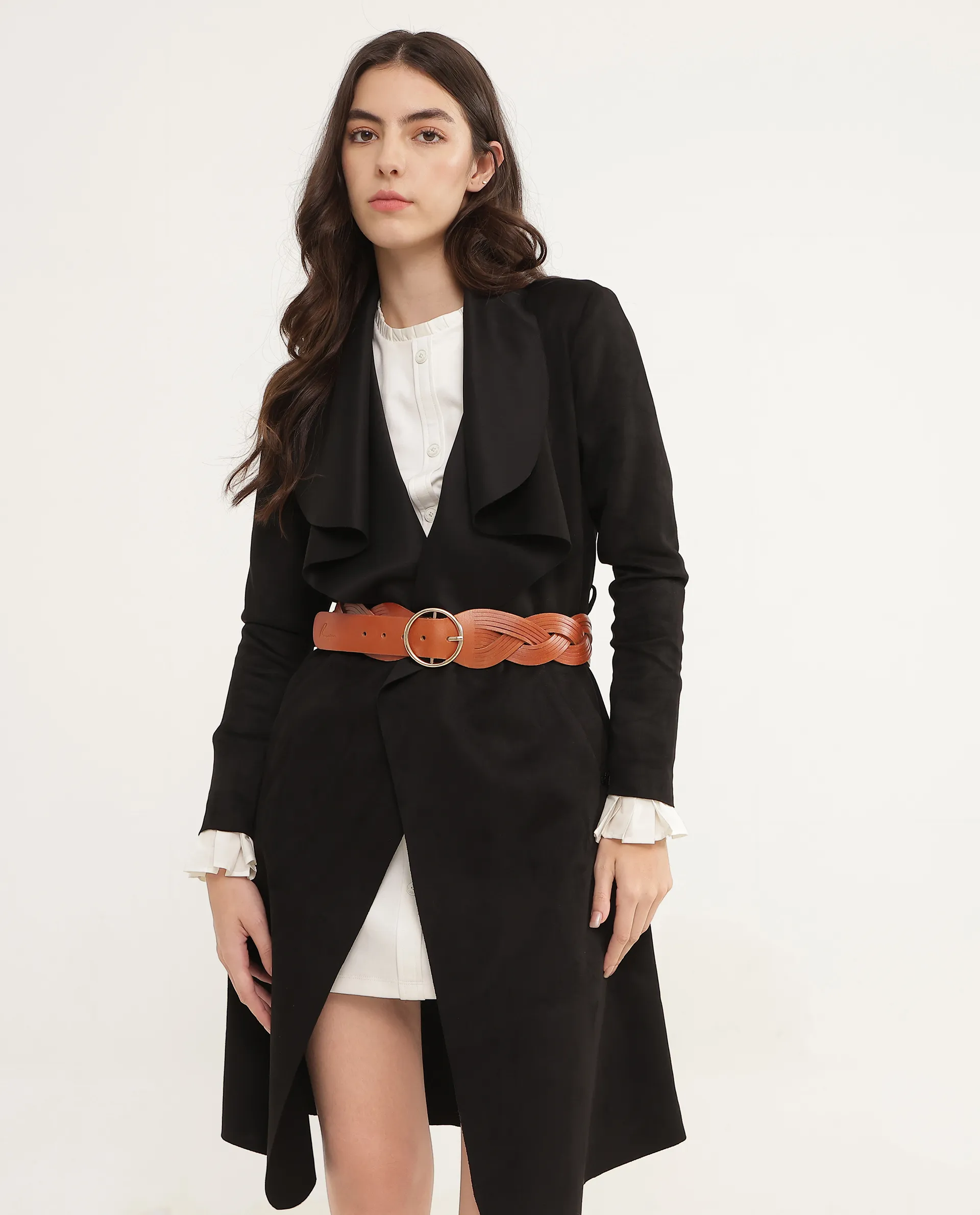 Rareism Women Sterling Tan Belt - Image 6