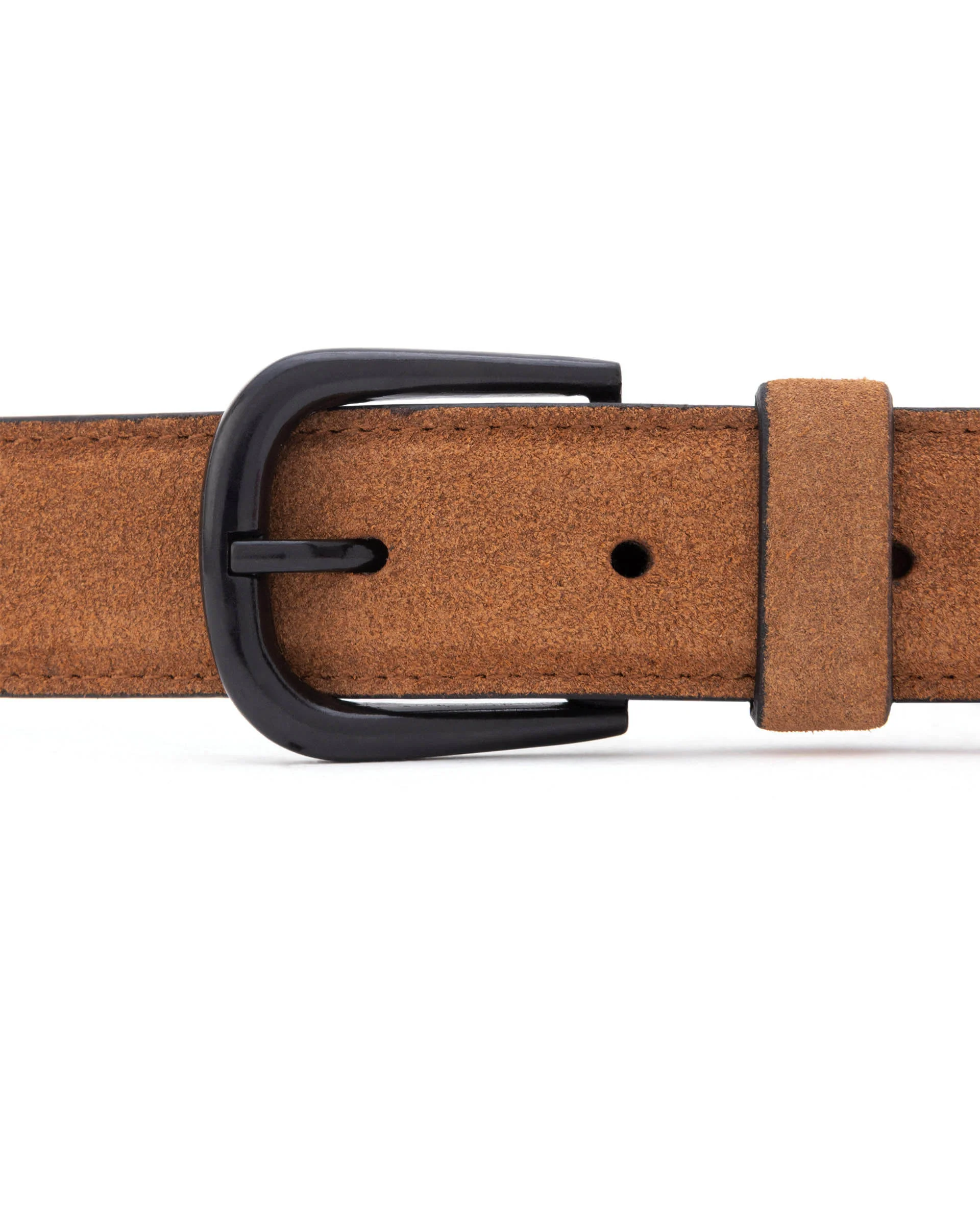 Rare Rabbit Men's Suedo Yellow Belt Leather Fabric Solid - Image 4