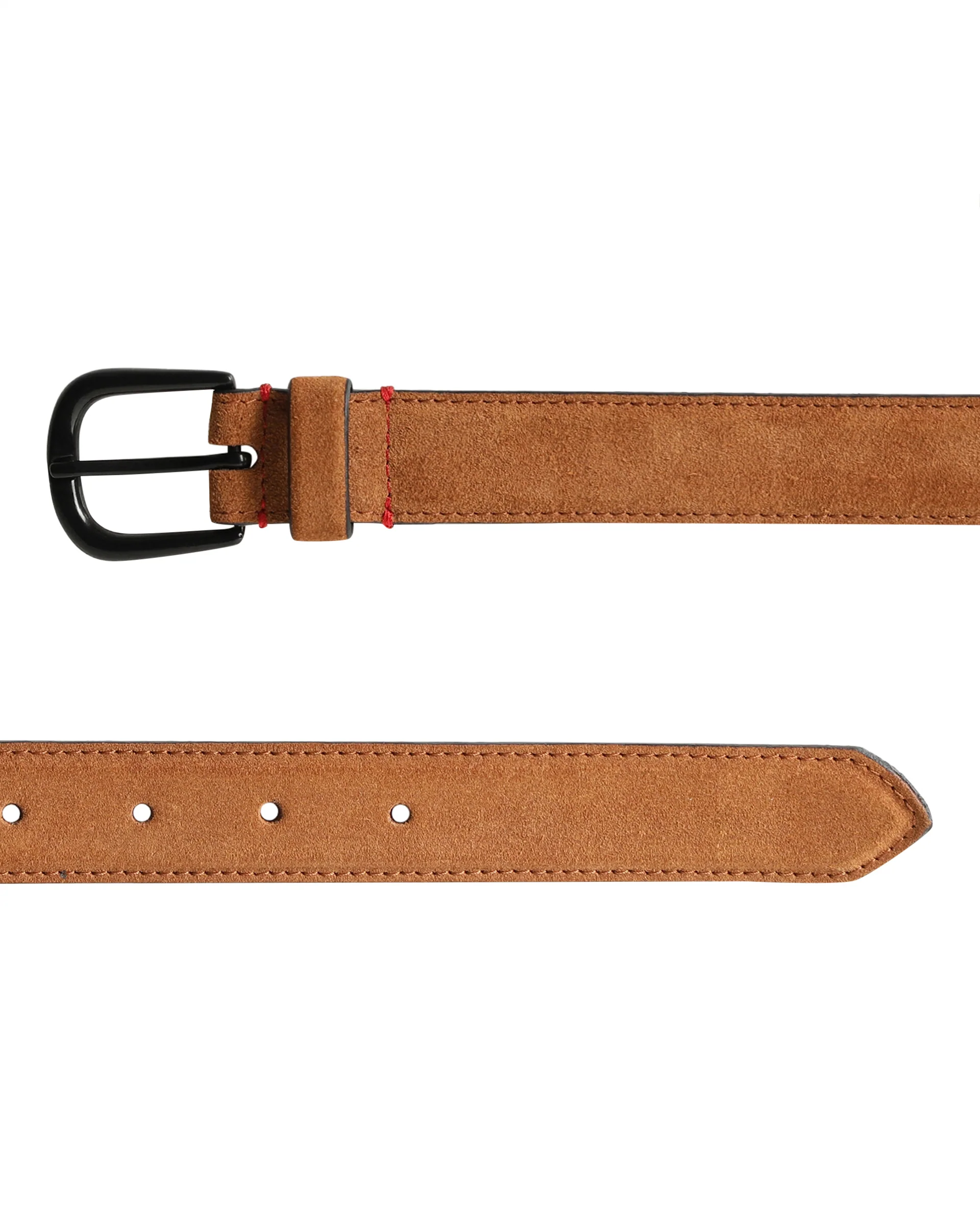 Rare Rabbit Men's Suedo Yellow Belt Leather Fabric Solid - Image 5