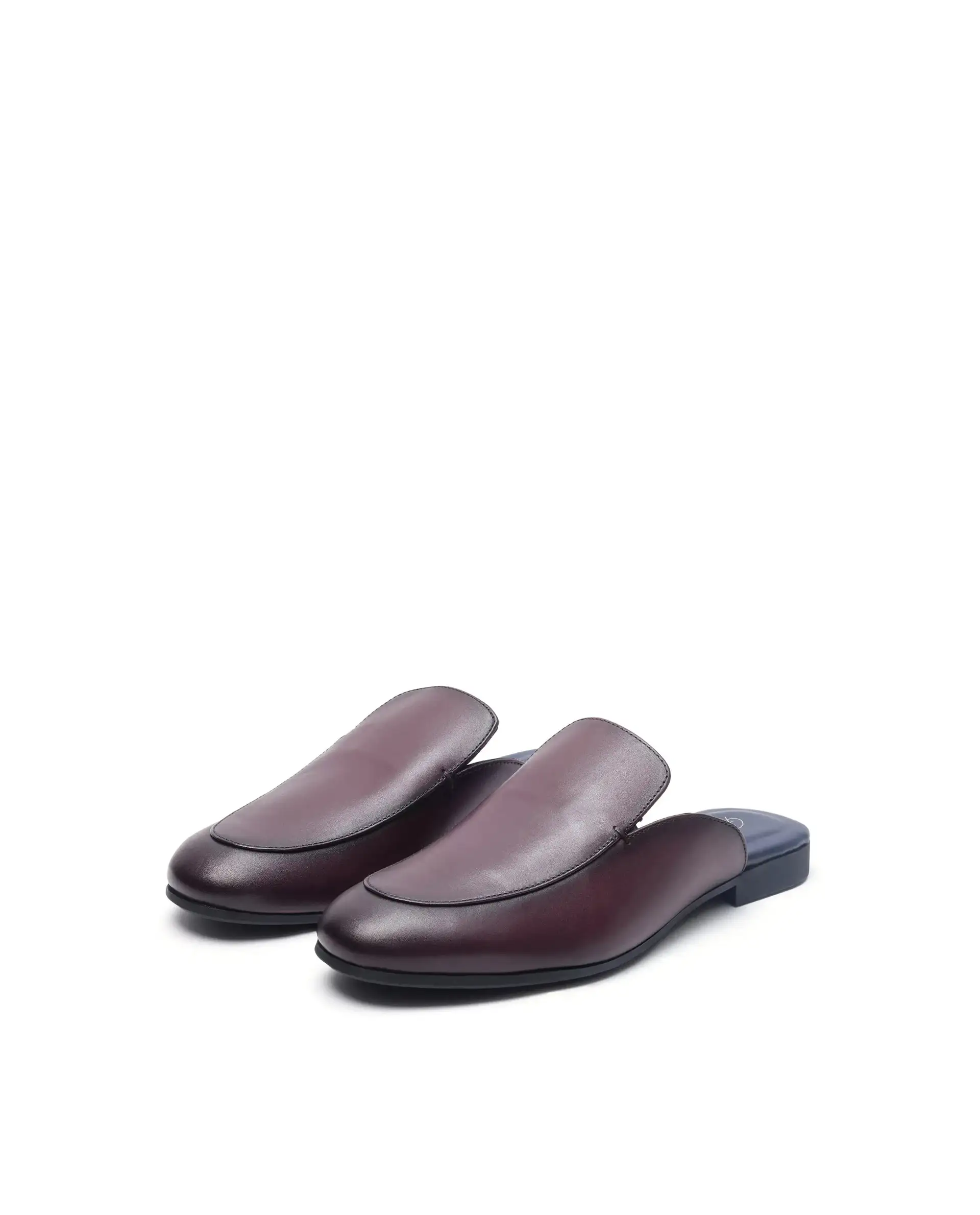 Rare Rabbit Men Sydney Burgundy Slip-On Mule - Image 3