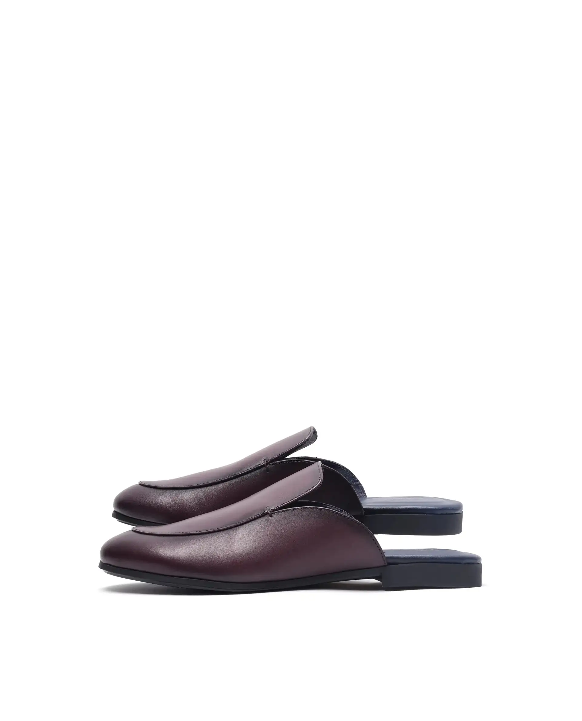 Rare Rabbit Men Sydney Burgundy Slip-On Mule - Image 4