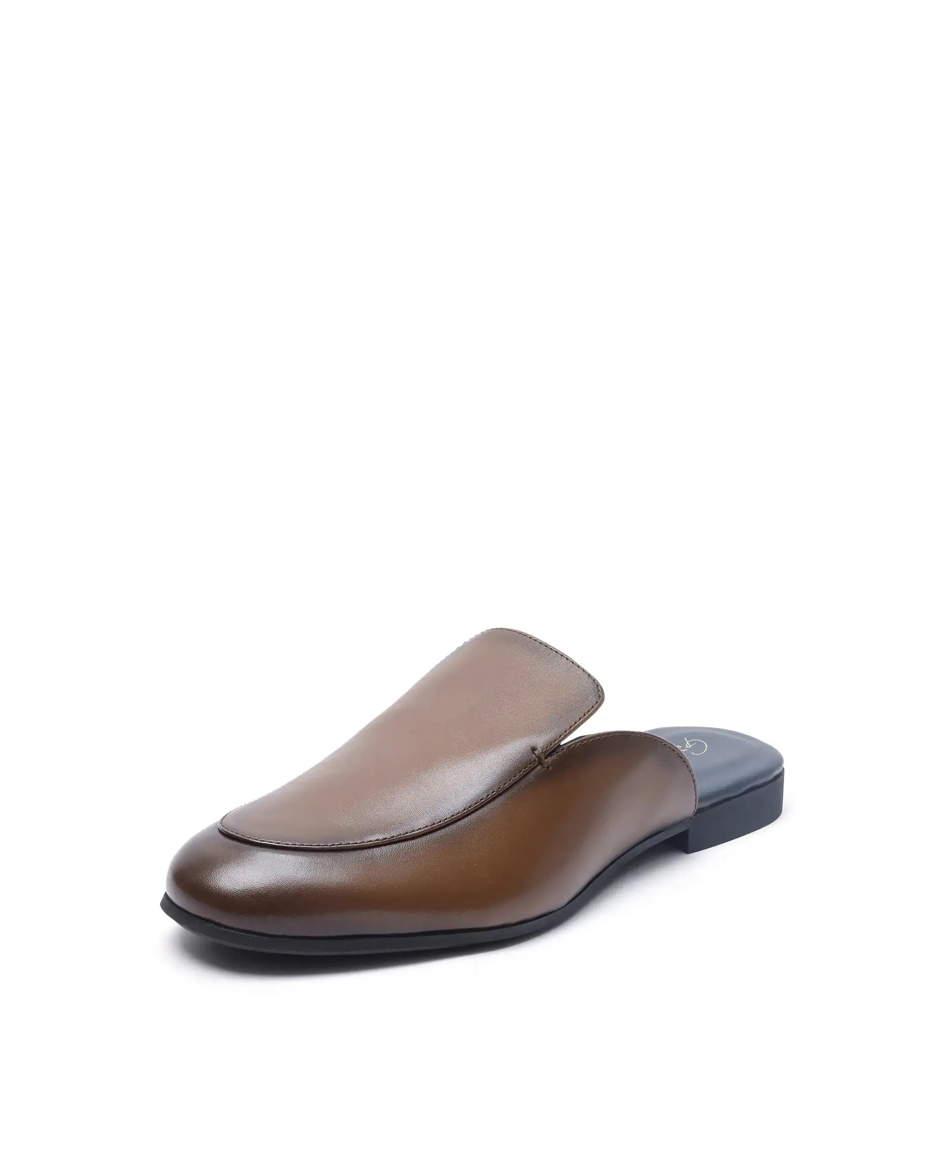 Rare Rabbit Men Sydney Cappacinno Tan Slip-On Mule - Image 8