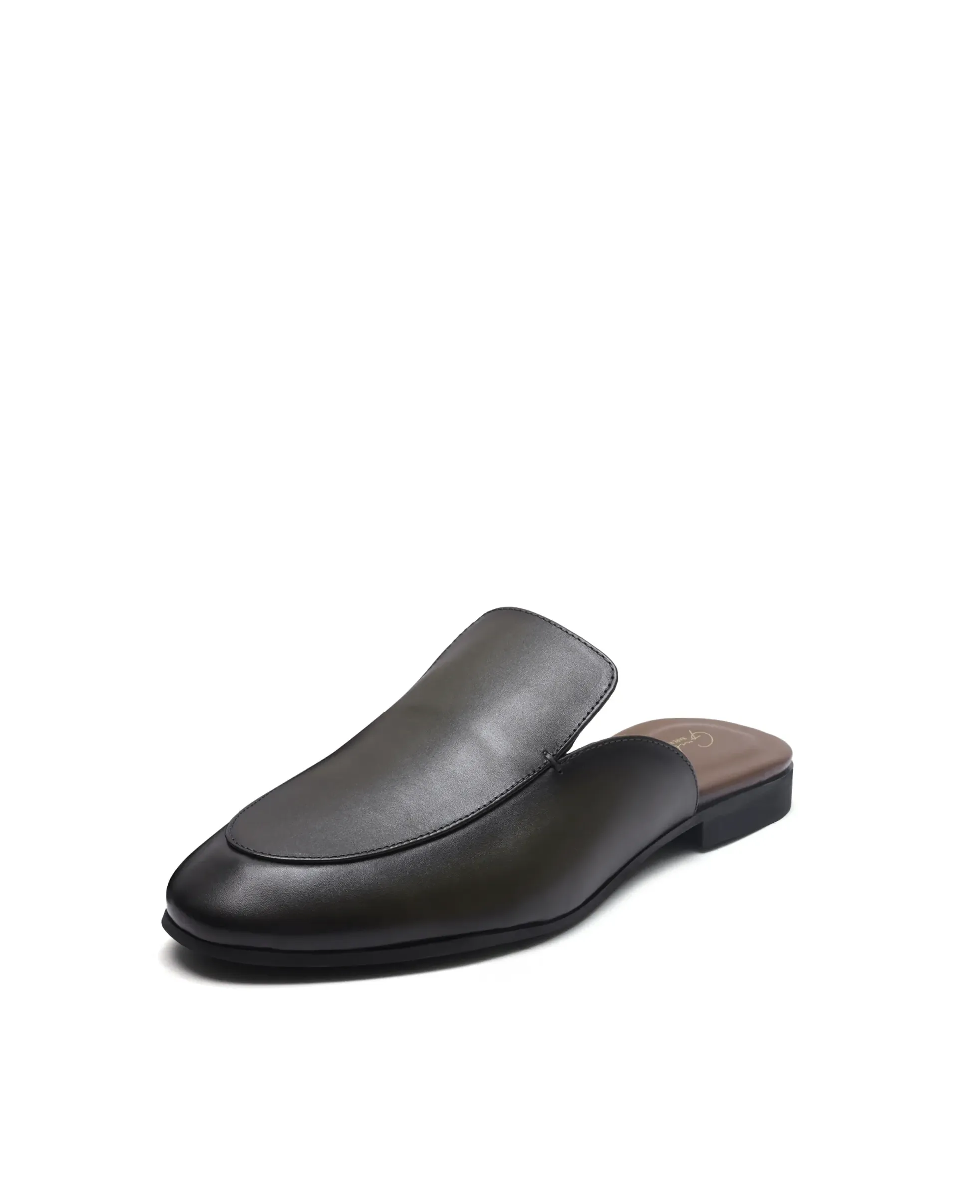 Rare Rabbit Men Sydney Dark Olive Slip-On Mule - Image 4