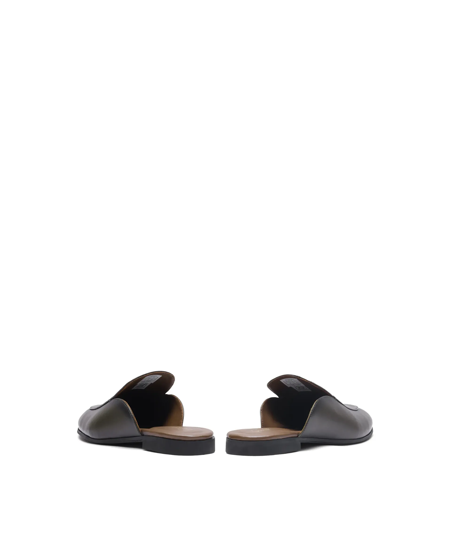 Rare Rabbit Men Sydney Dark Olive Slip-On Mule - Image 7