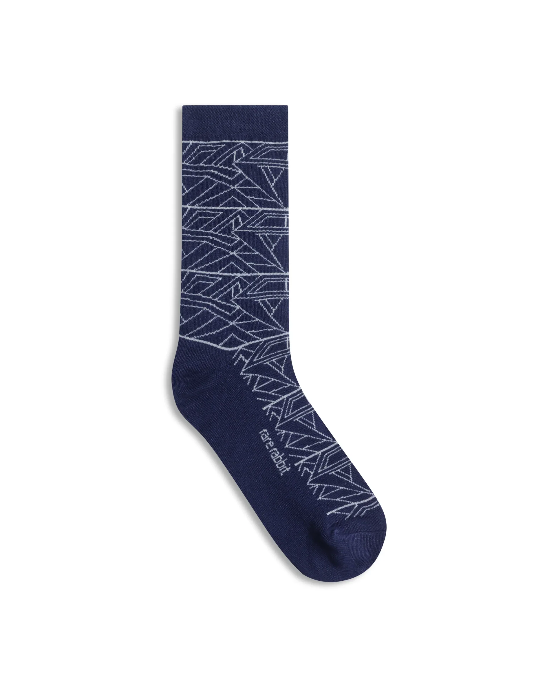 Rare Rabbit Men Sync Blue Socks - Image 2