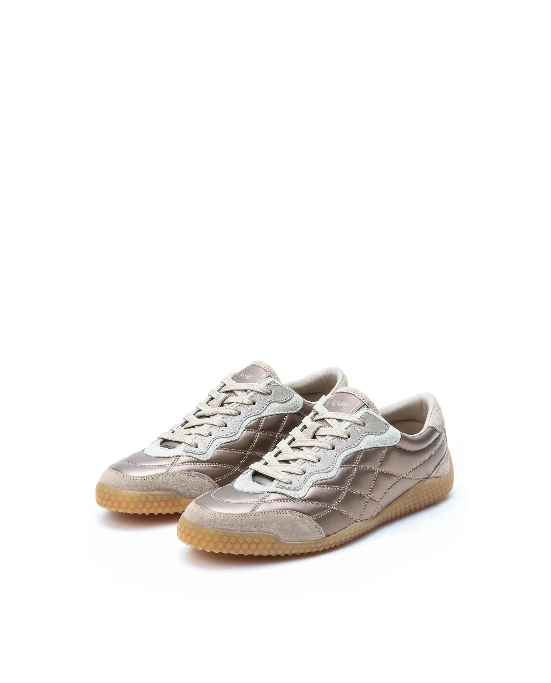 Rare Rabbit Men's Temo Brass Parachute Lace-Up Closure Sneaker - Image 3