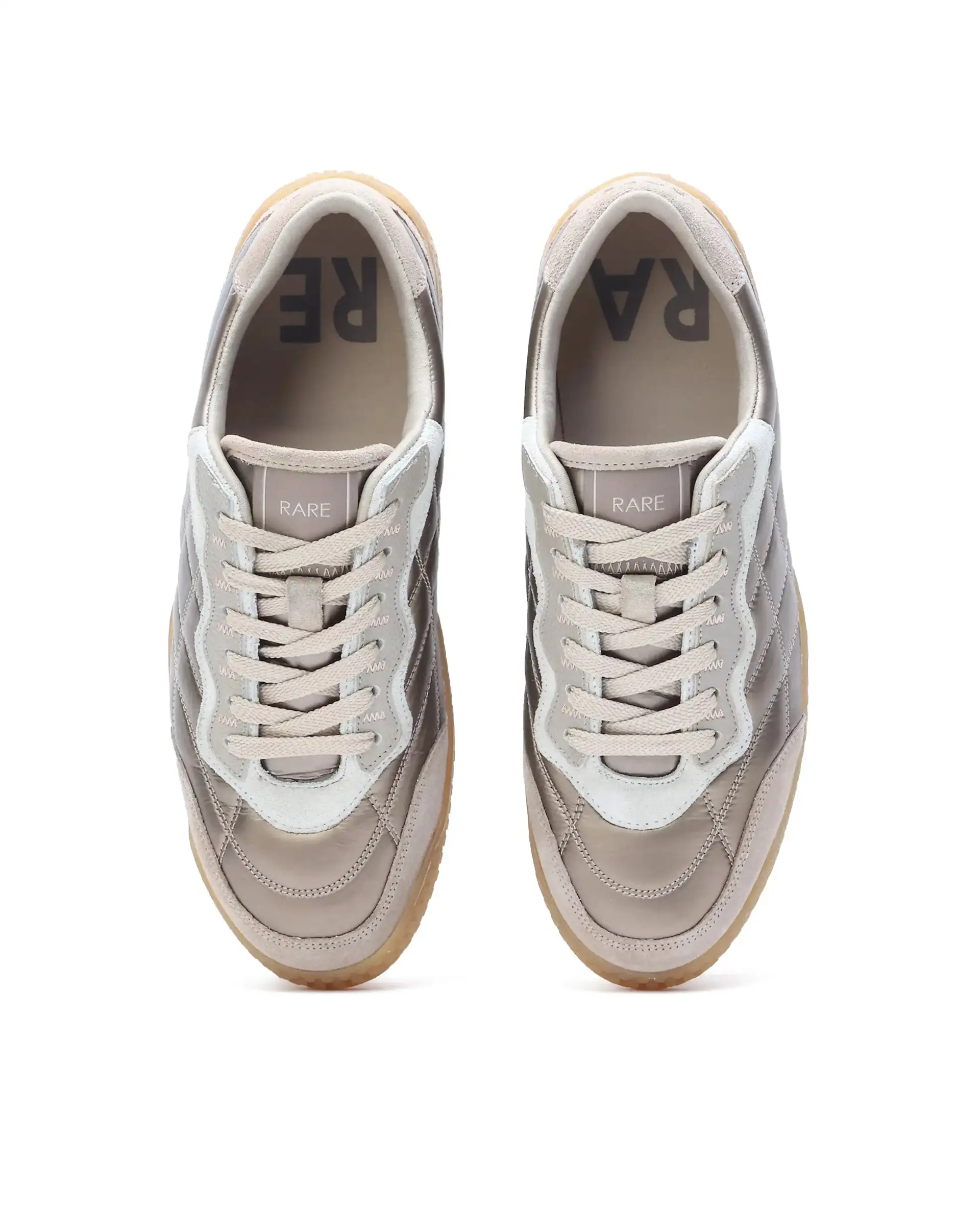 Rare Rabbit Men's Temo Brass Parachute Lace-Up Closure Sneaker - Image 4