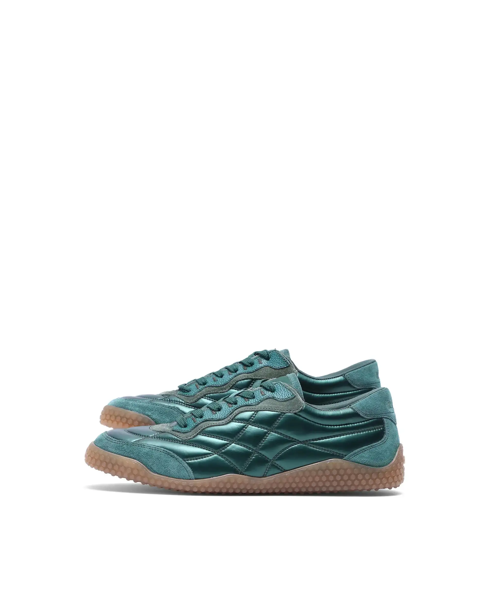 Rare Rabbit Men's Temo Green Parachute Lace-Up Closure Sneaker - Image 6
