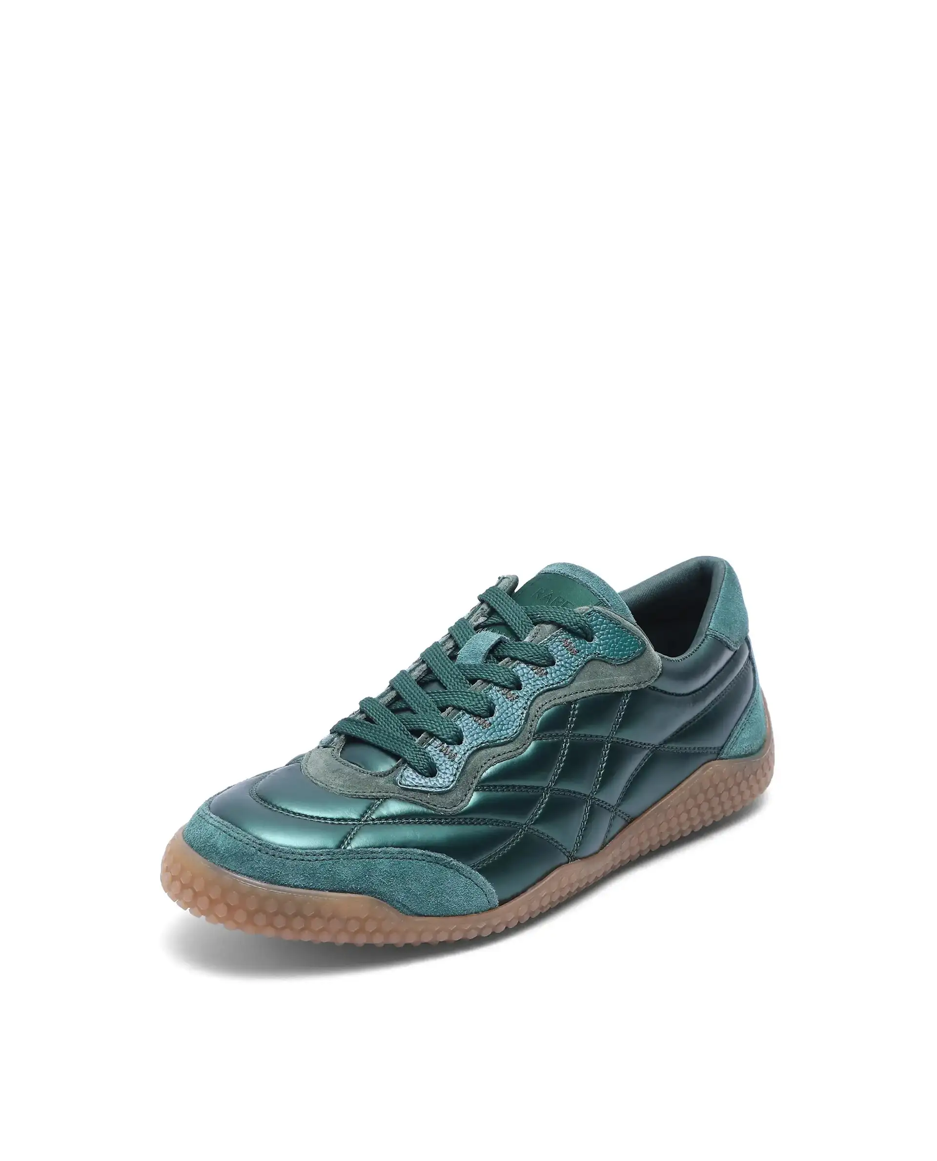 Rare Rabbit Men's Temo Green Parachute Lace-Up Closure Sneaker - Image 7