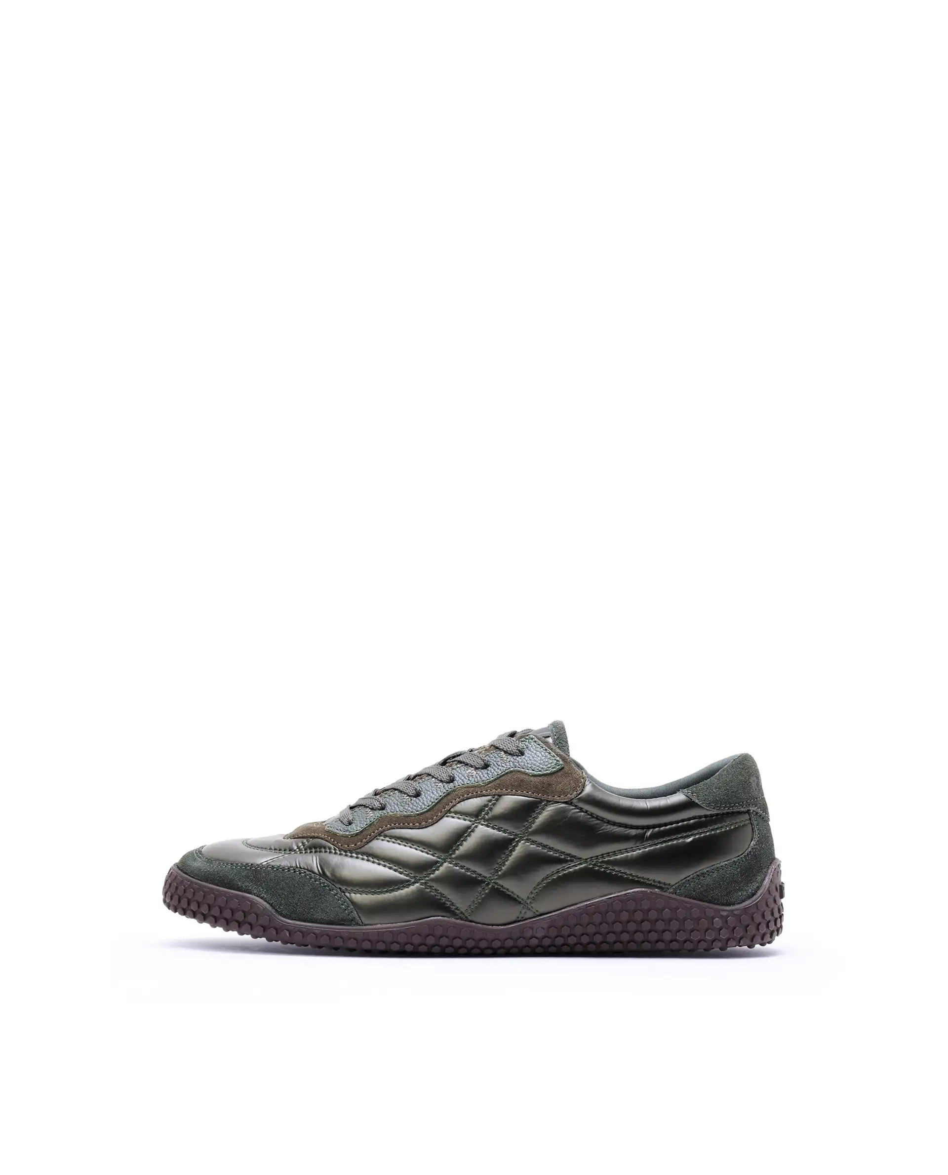 Rare Rabbit Men's Temo Olive Parachute Lace-Up Closure Sneaker - Image 9