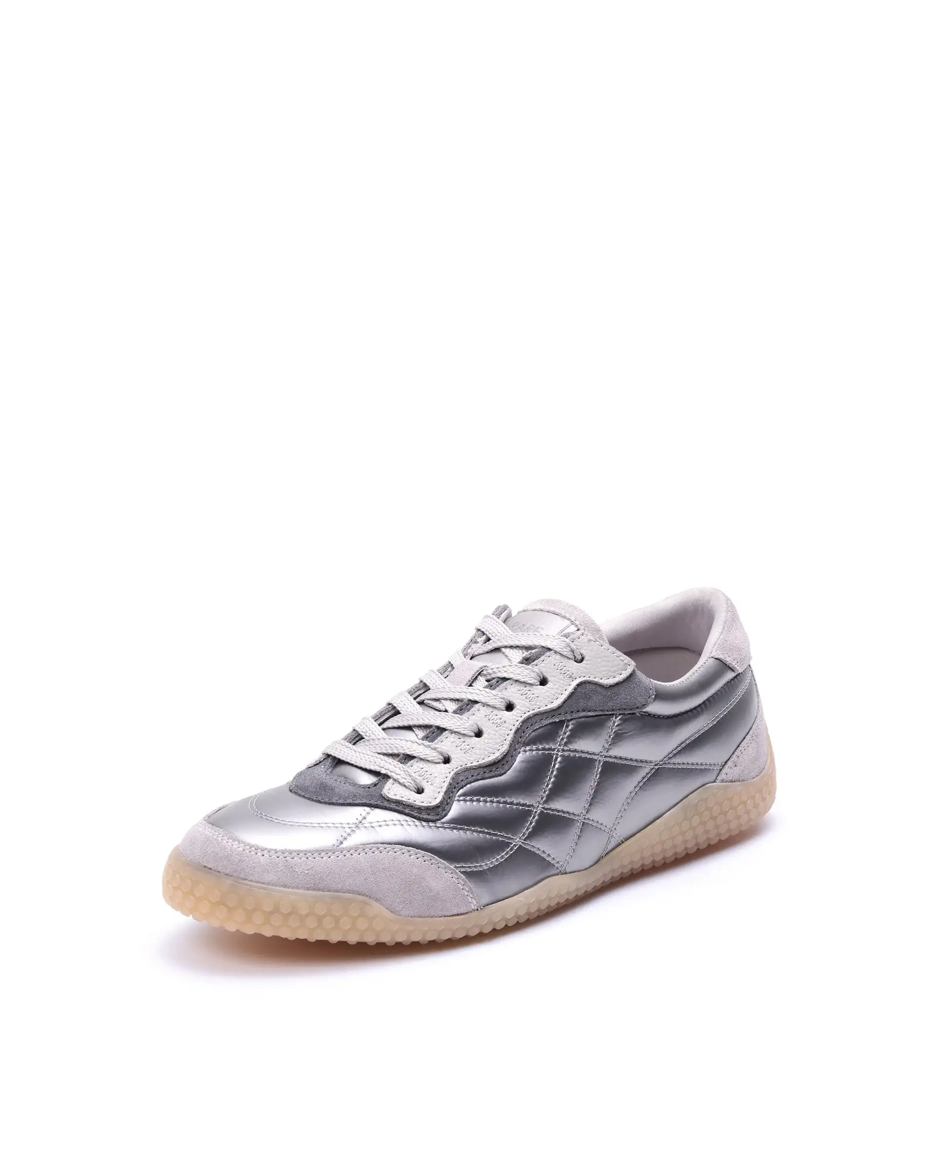 Rare Rabbit Men's Temo Silver Parachute Lace-Up Closure Sneaker - Image 8