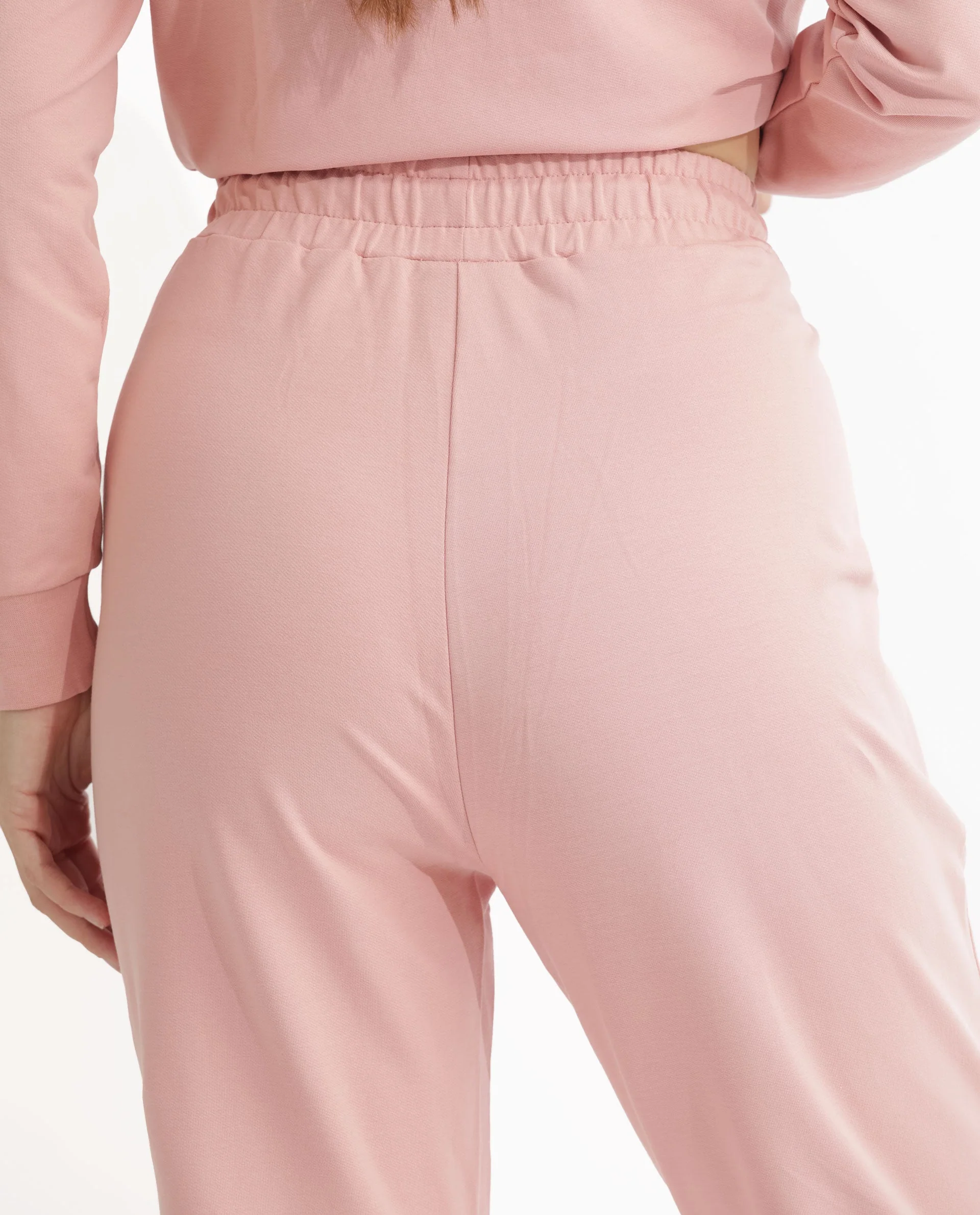 Rareism Women's Terac Light Orange Polyester Blend Plain Ankle Length Regular Fit Track Pant - Image 13