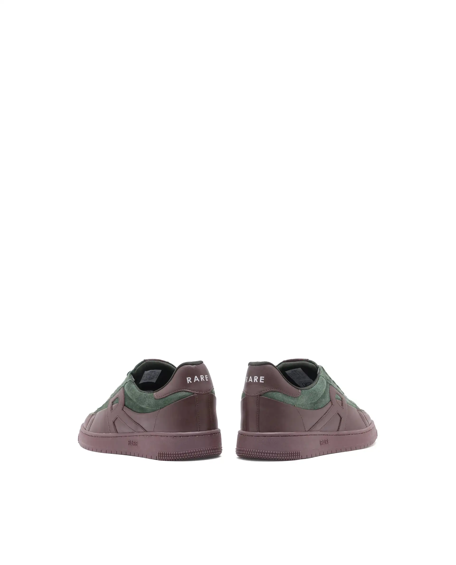 Rare Rabbit Men Terra Brown Genuine Leather And Suede Upper Low-Top Multi Color Lace-Up Shoes - Image 5