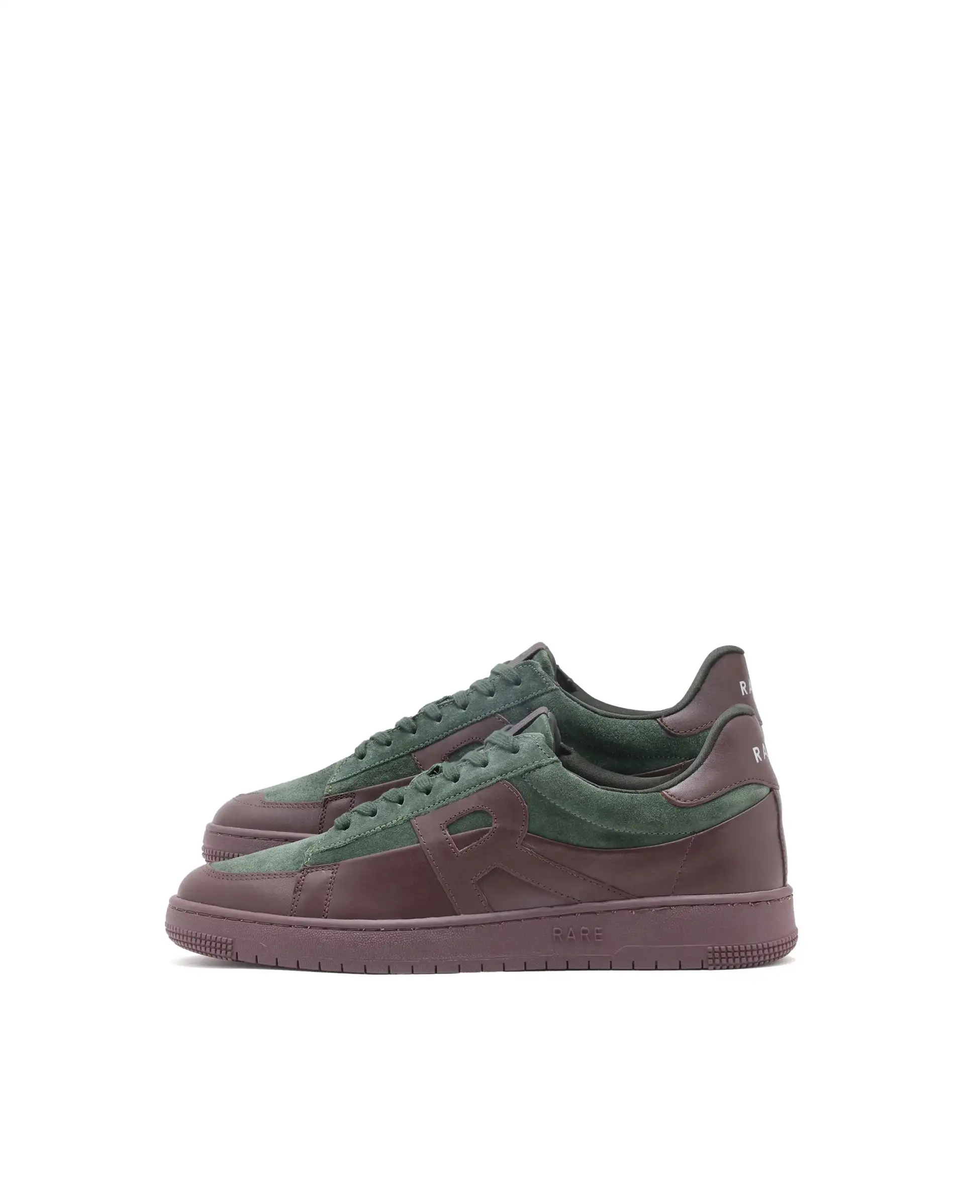Rare Rabbit Men Terra Brown Genuine Leather And Suede Upper Low-Top Multi Color Lace-Up Shoes - Image 7