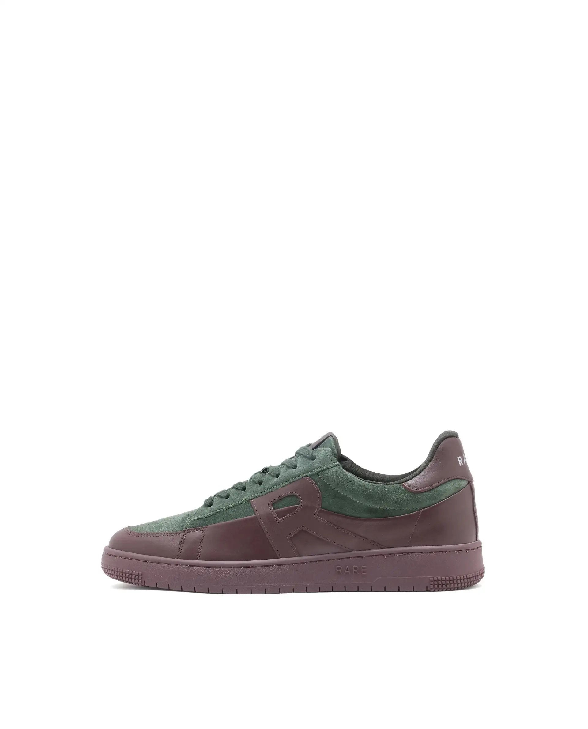 Rare Rabbit Men Terra Brown Genuine Leather And Suede Upper Low-Top Multi Color Lace-Up Shoes - Image 9