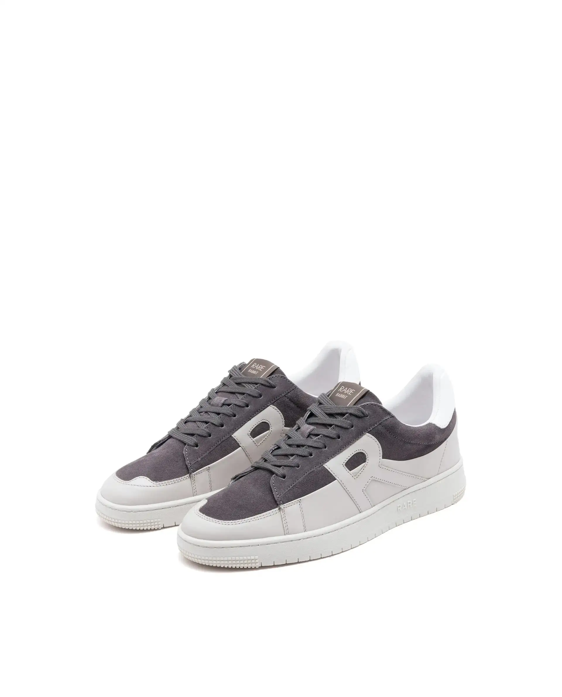 Rare Rabbit Men Terra Taupe Genuine Leather And Suede Upper Low-Top Multi Color Lace-Up Shoes - Image 3