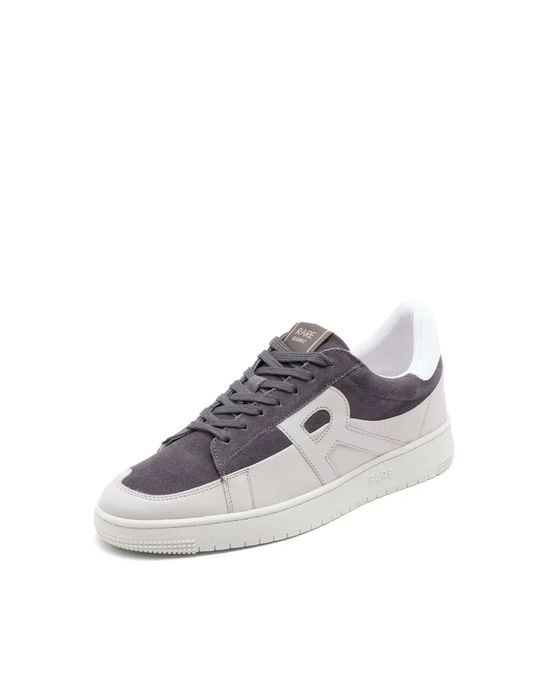Rare Rabbit Men Terra Taupe Genuine Leather And Suede Upper Low-Top Multi Color Lace-Up Shoes - Image 4