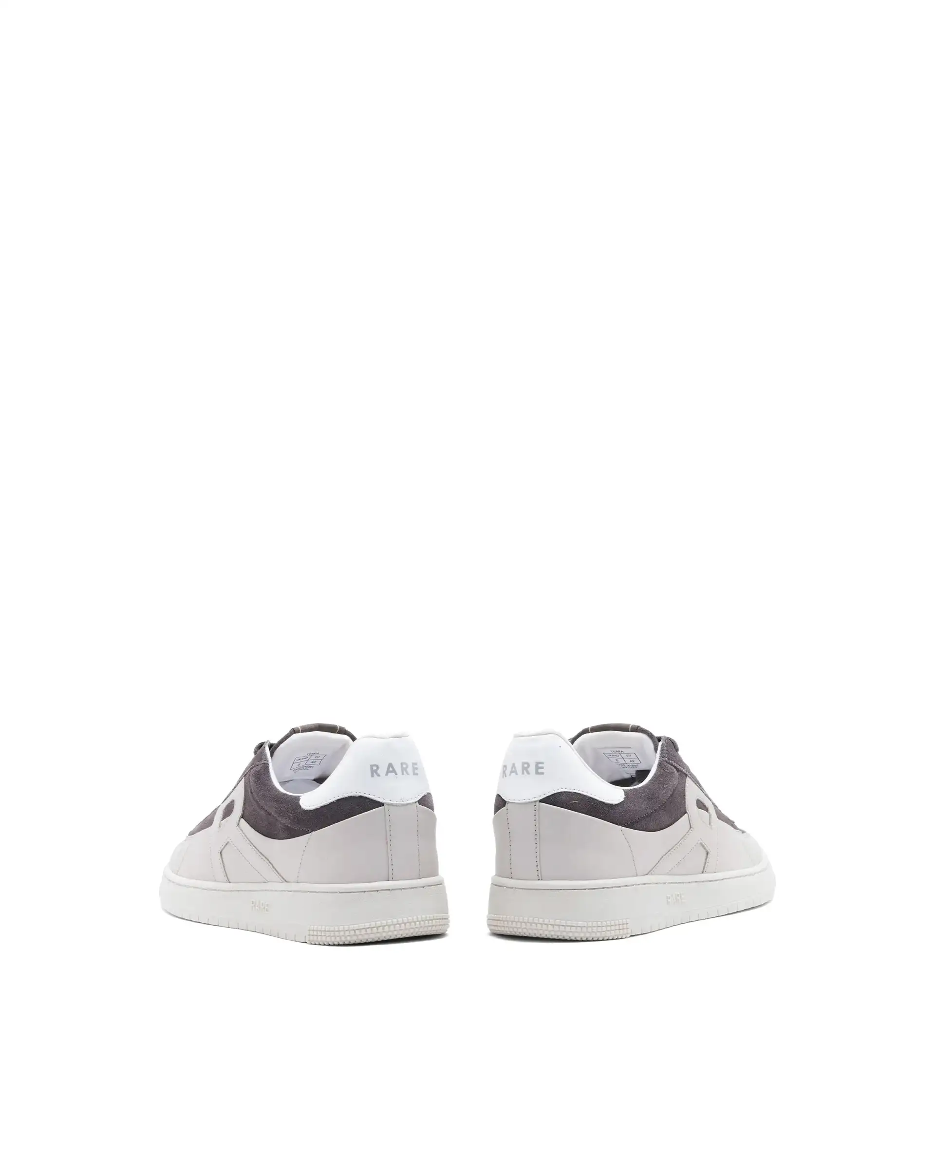 Rare Rabbit Men Terra Taupe Genuine Leather And Suede Upper Low-Top Multi Color Lace-Up Shoes - Image 8