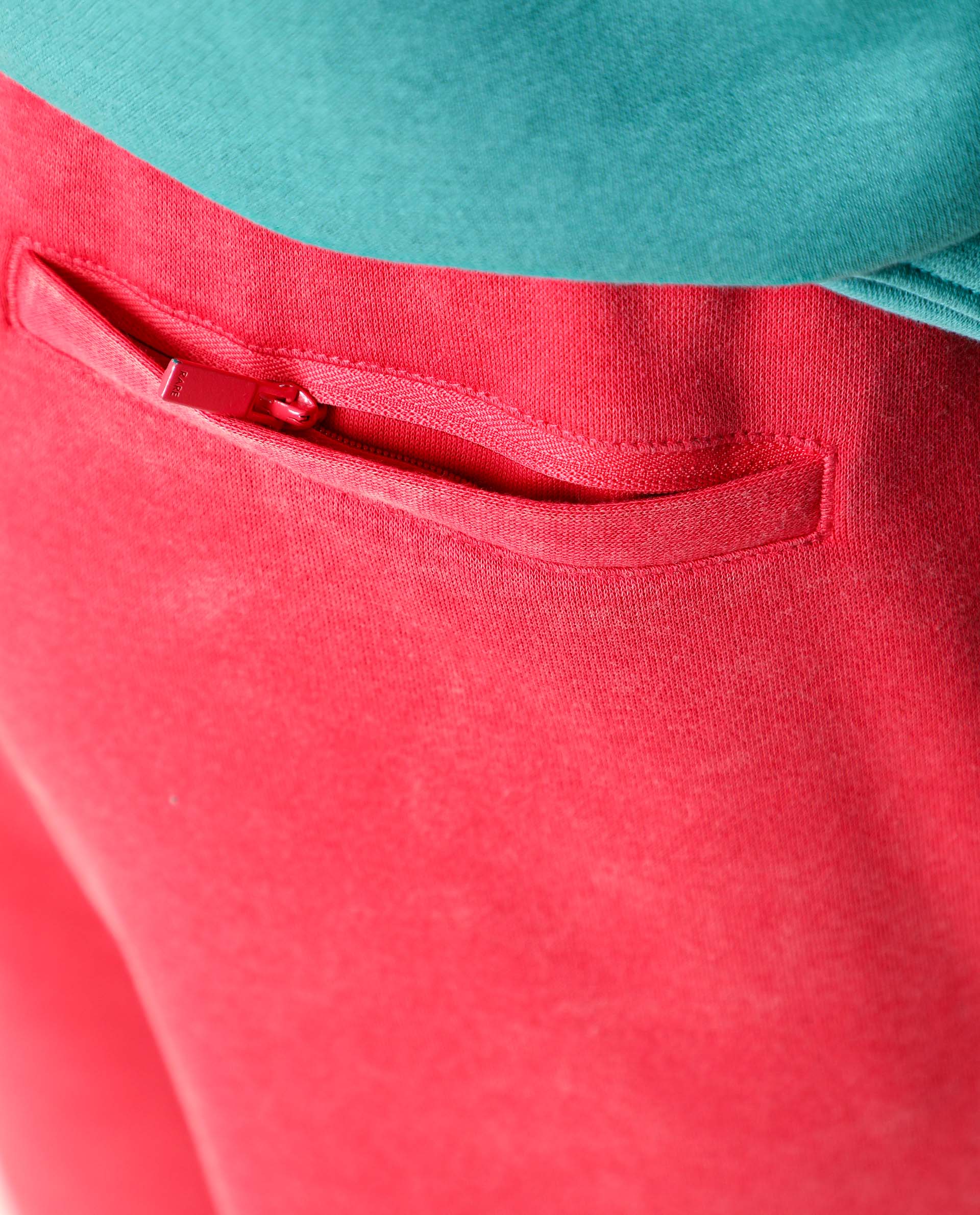 Rare Rabbit Men's Titan Red Cotton Plain Regular Fit Joggers - Image 5