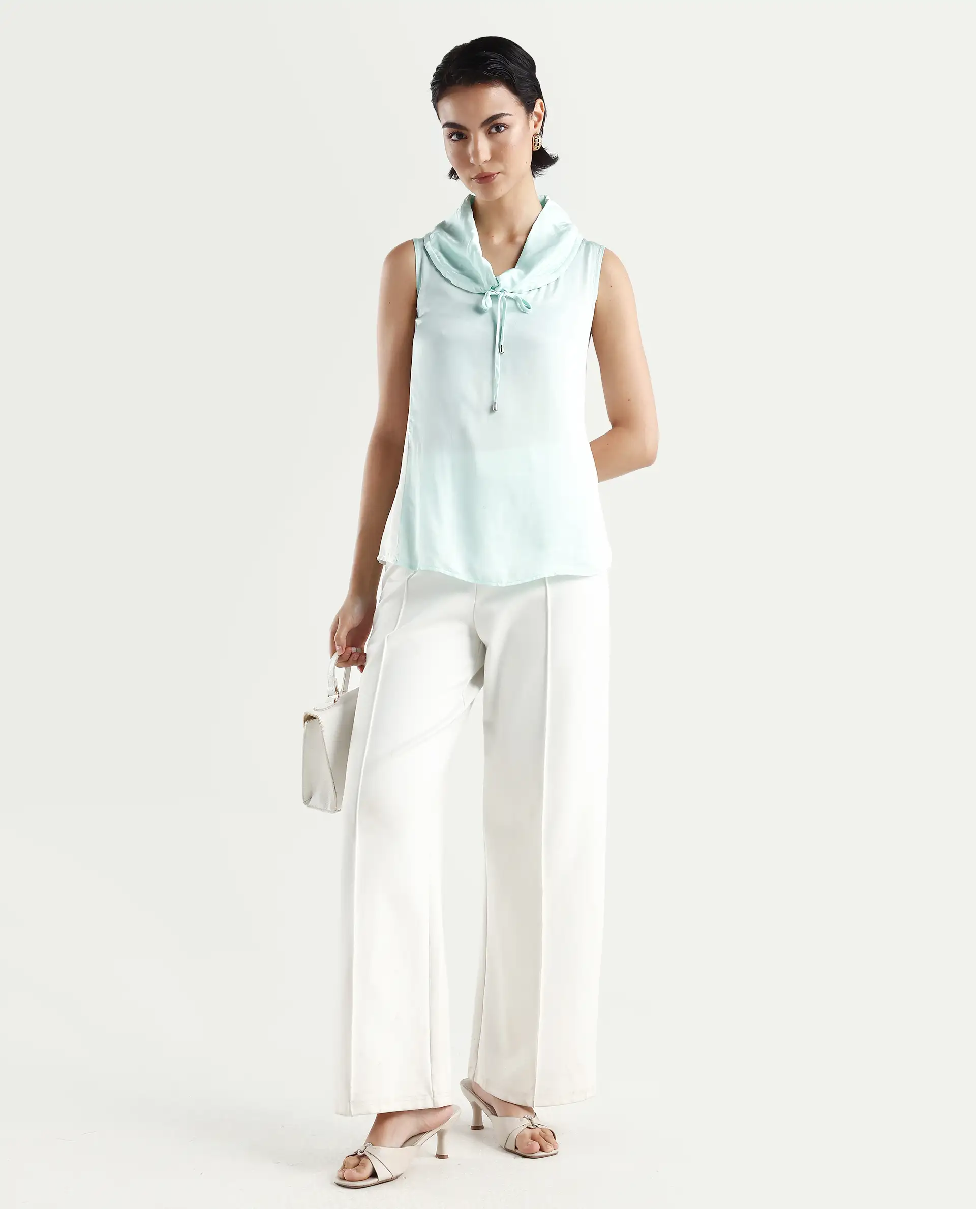 Rareism Women's Tons Green Top - Image 2