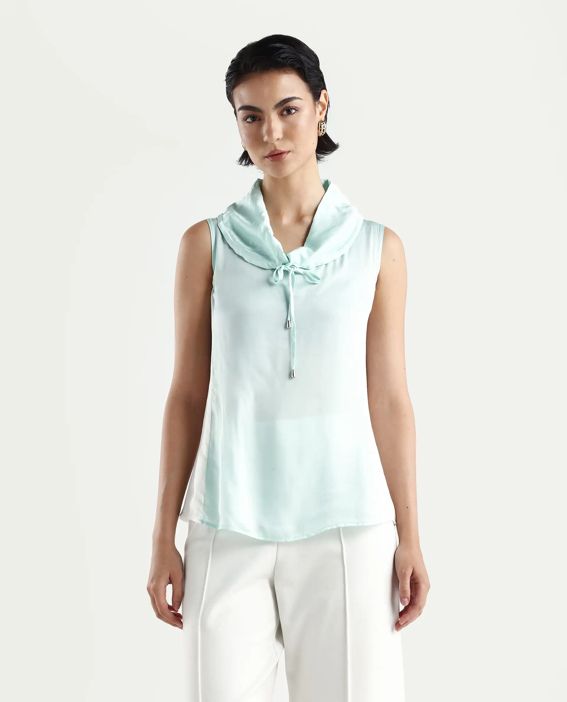 Rareism Women's Tons Green Top - Image 3