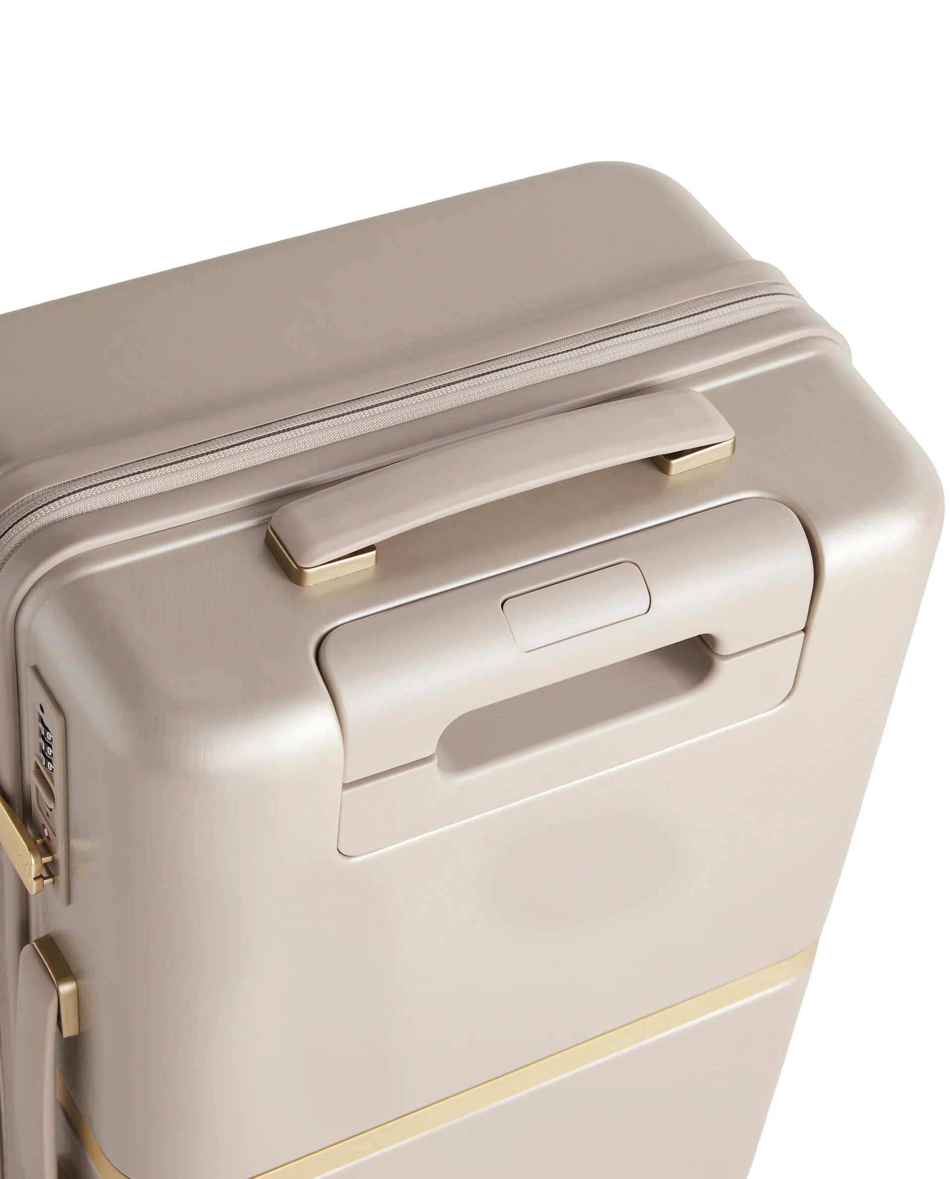 Rare Rabbit Tony Beige Hard Shell Trolley Bag - Image 13