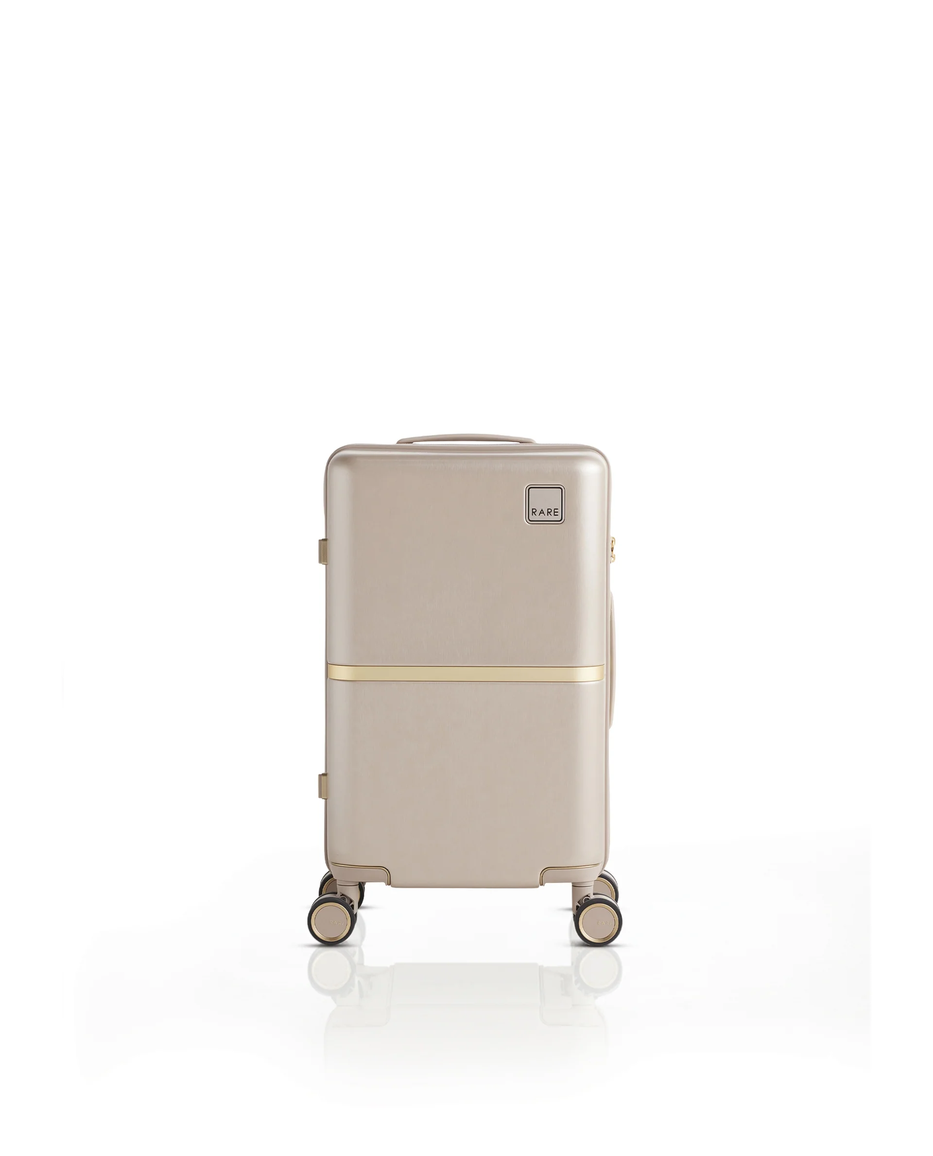 Rare Rabbit Tony Beige Hard Shell Trolley Bag - Image 14