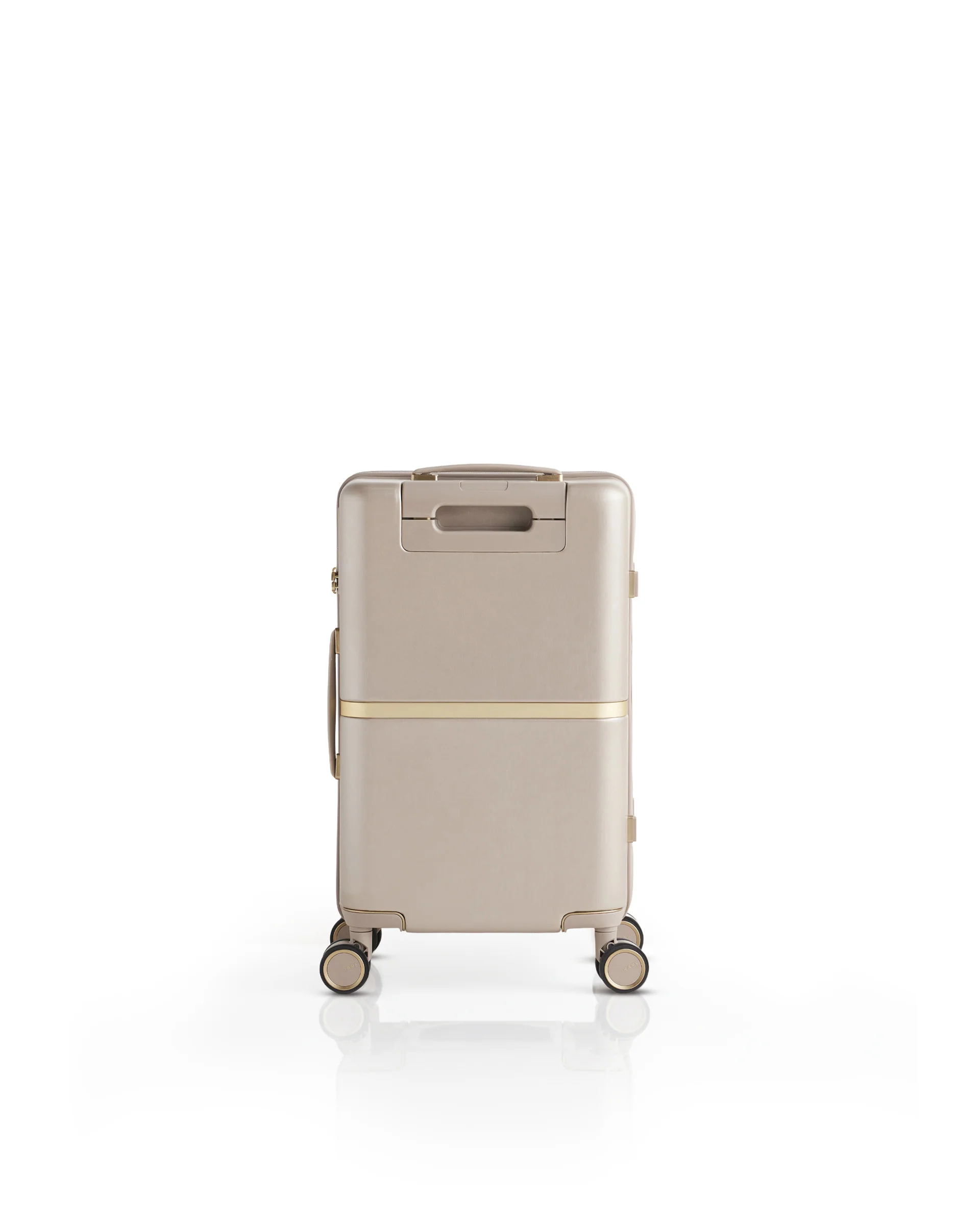 Rare Rabbit Tony Beige Hard Shell Trolley Bag - Image 4