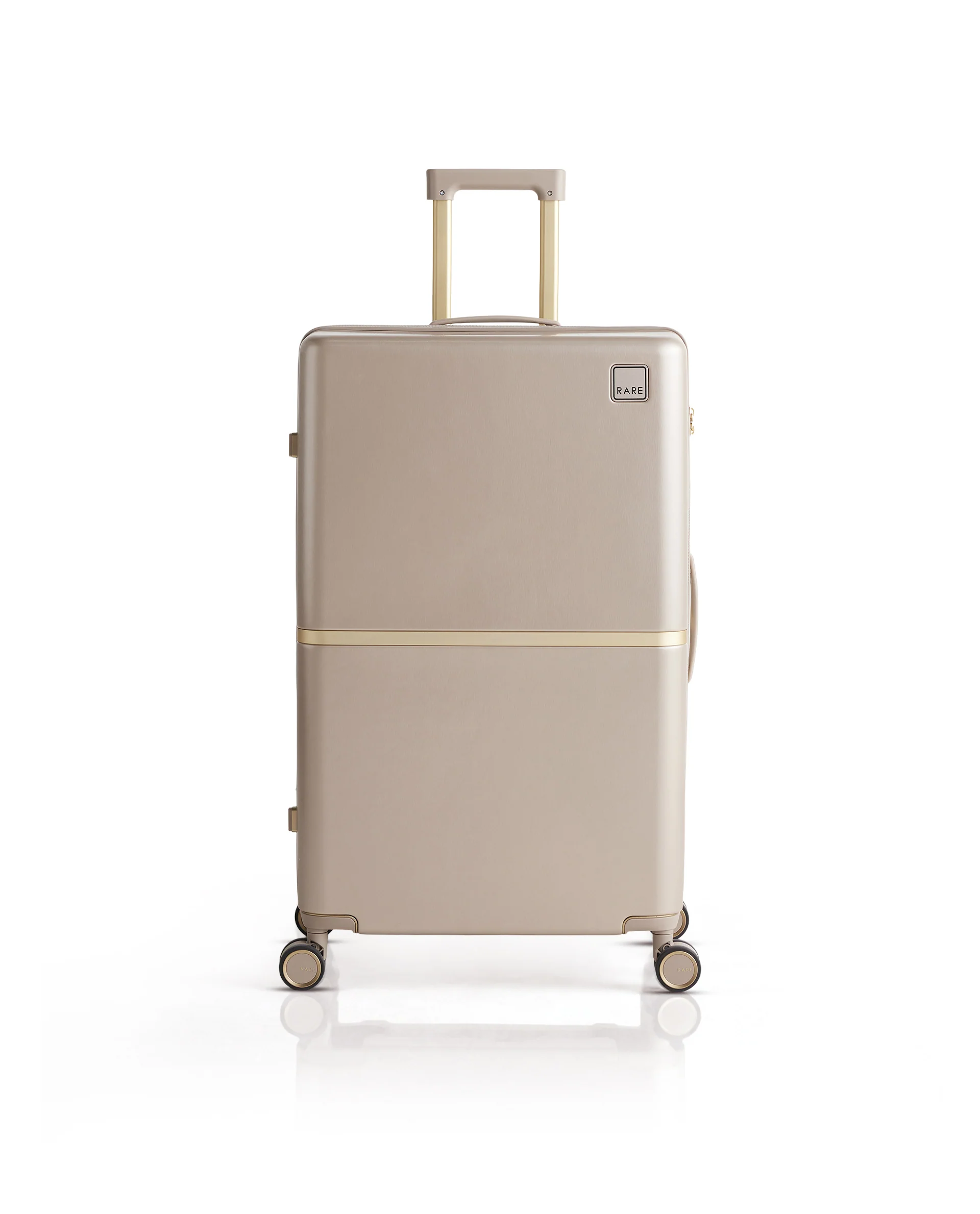 Rare Rabbit Tony Beige Hard Shell Trolley Bag Large