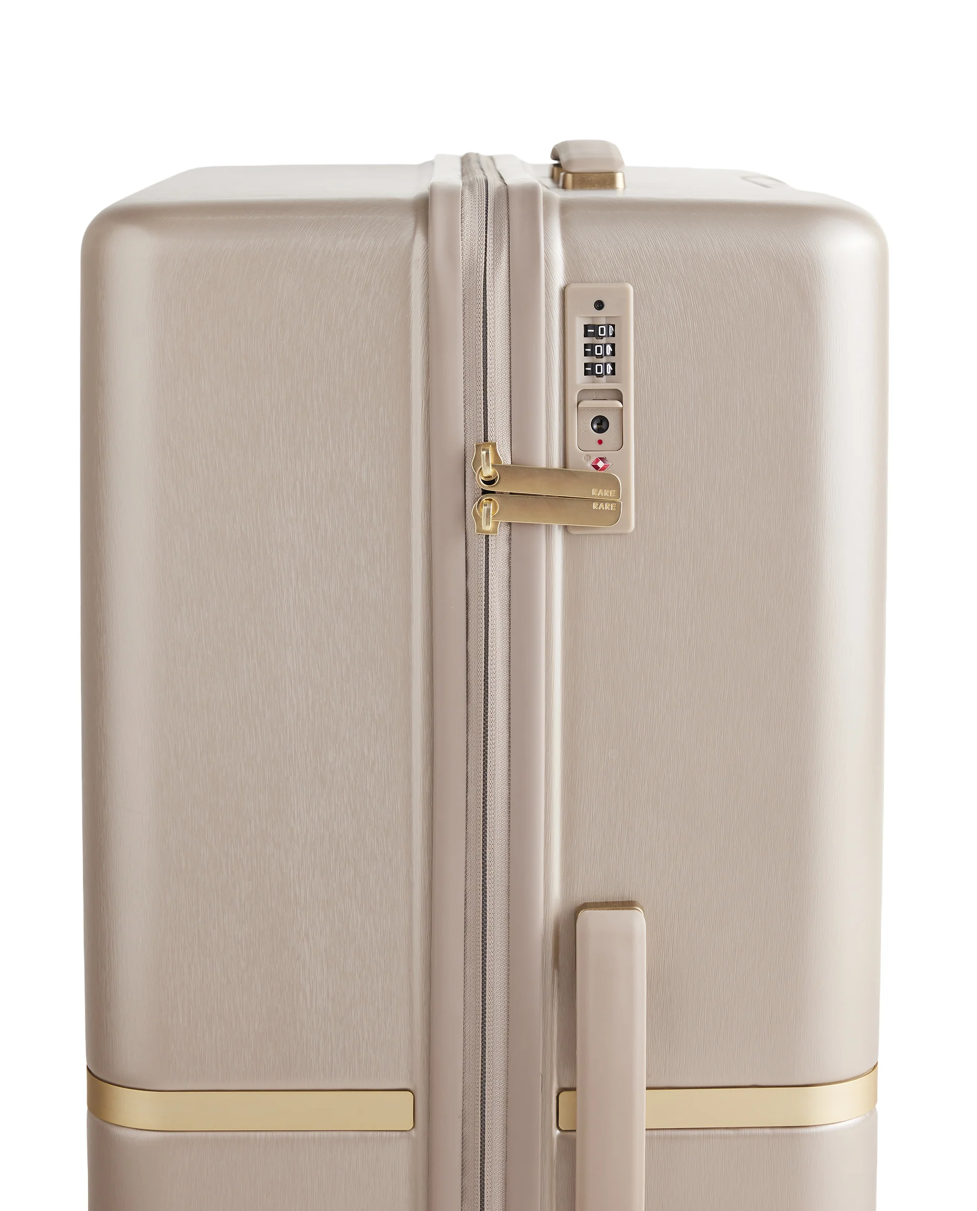 Rare Rabbit Tony Beige Hard Shell Trolley Bag - Image 11