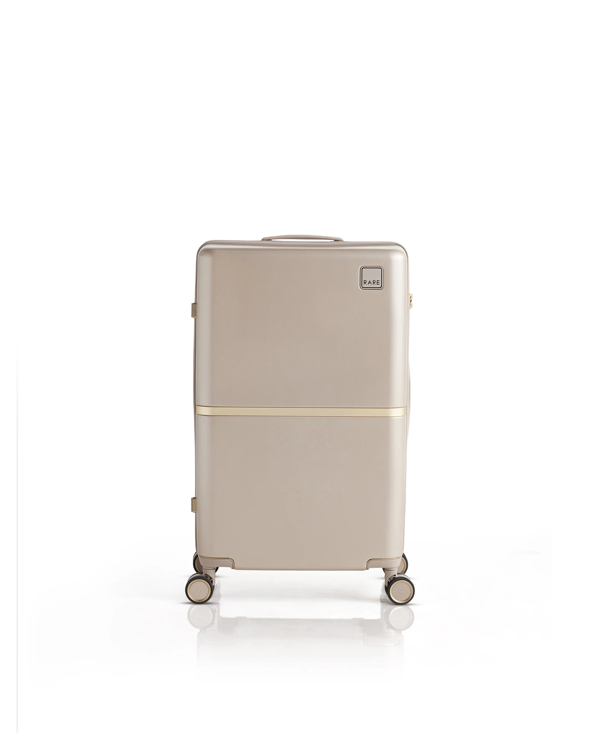 Rare Rabbit Tony Beige Hard Shell Trolley Bag - Image 13