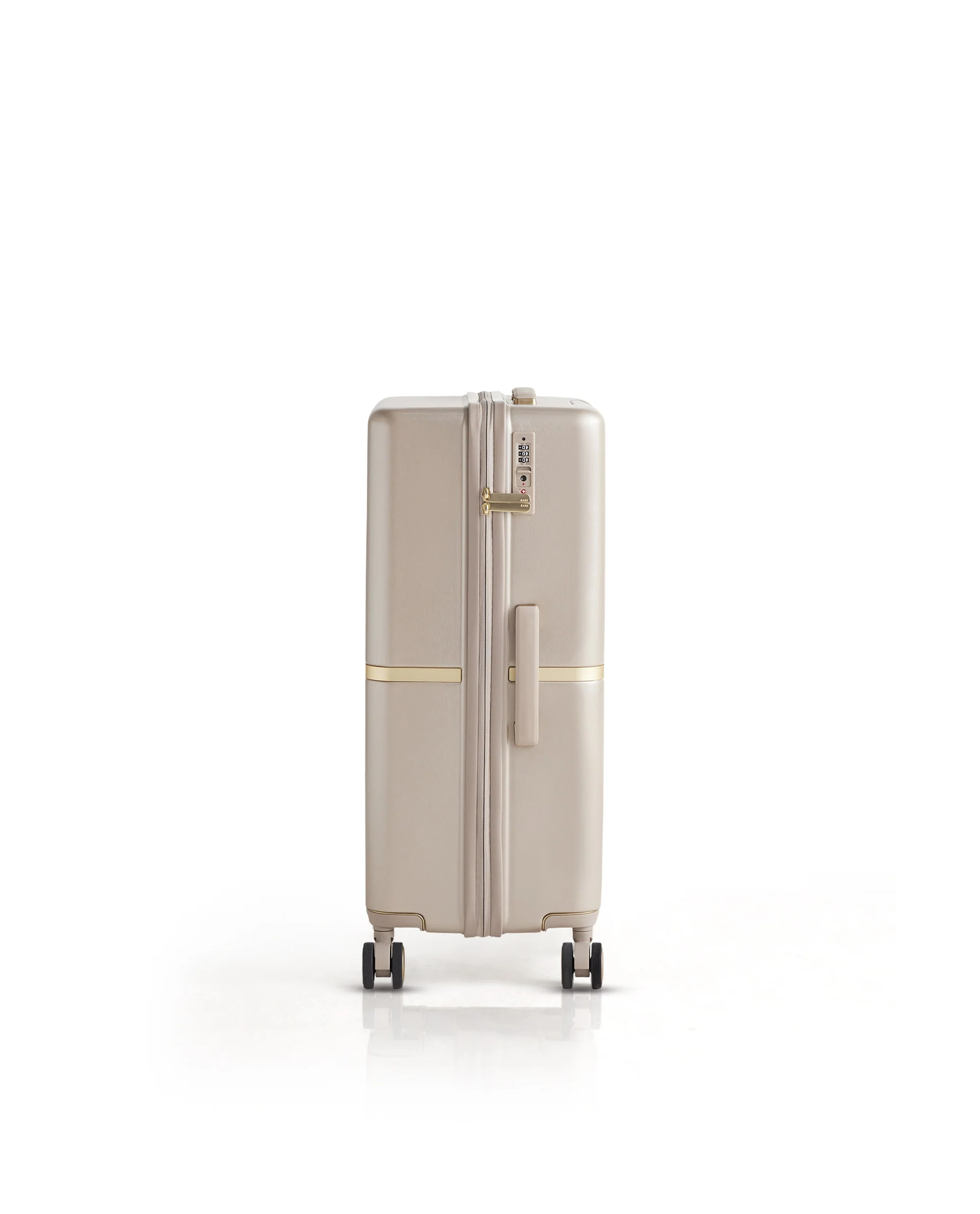 Rare Rabbit Tony Beige Hard Shell Trolley Bag - Image 3