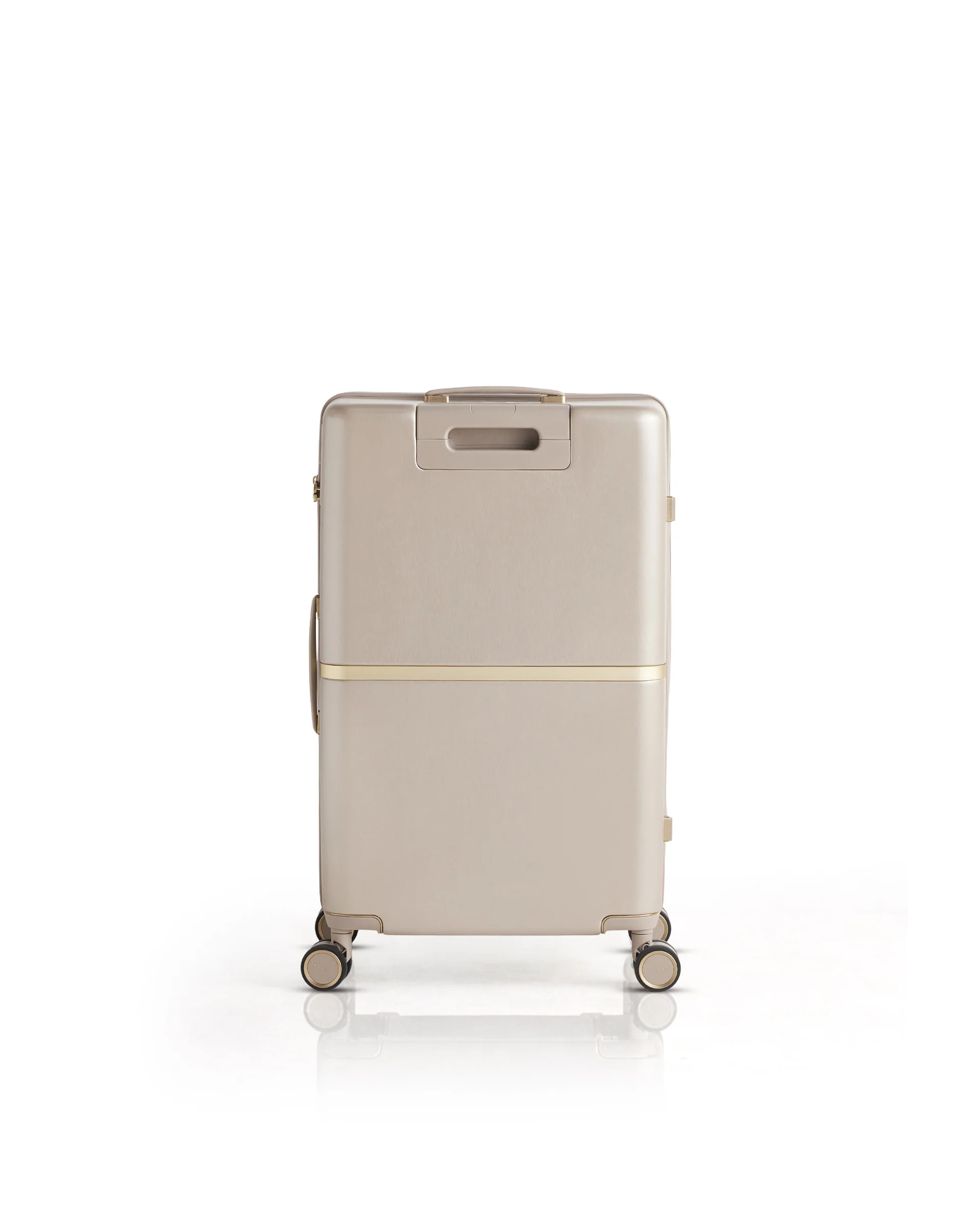Rare Rabbit Tony Beige Hard Shell Trolley Bag - Image 4