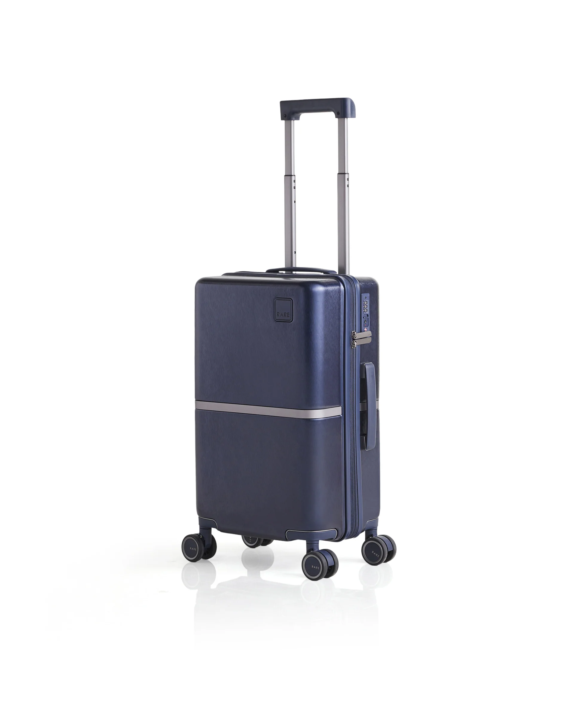 Rare Rabbit Tony Blue Hard Shell Trolley Bag - Image 2
