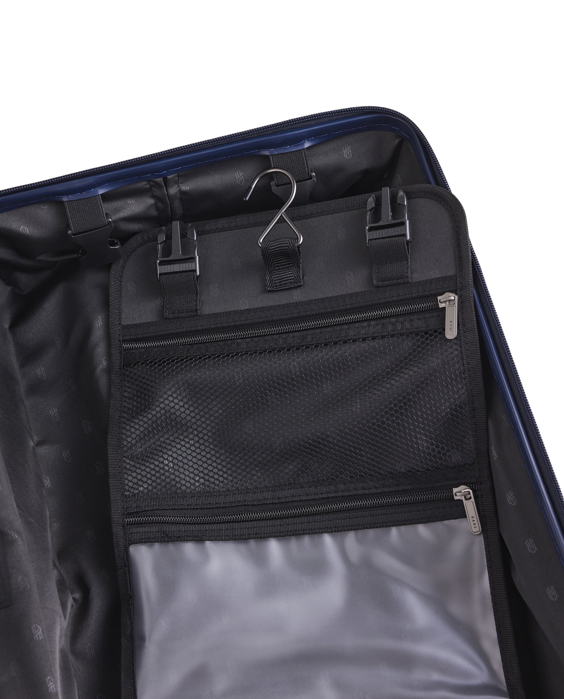 Rare Rabbit Tony Blue Hard Shell Trolley Bag - Image 7