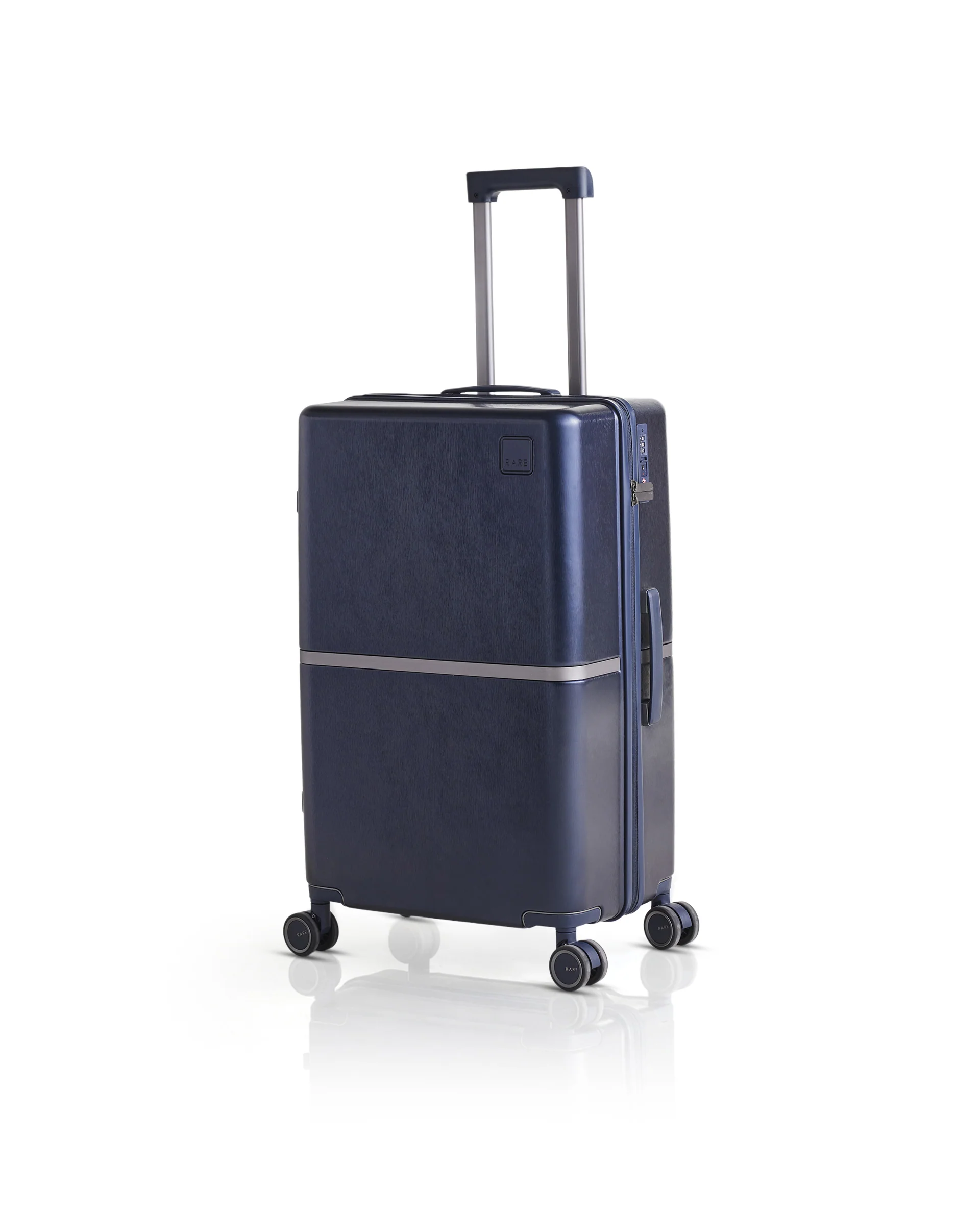 Rare Rabbit Tony Blue Hard Shell Trolley Bag - Image 2